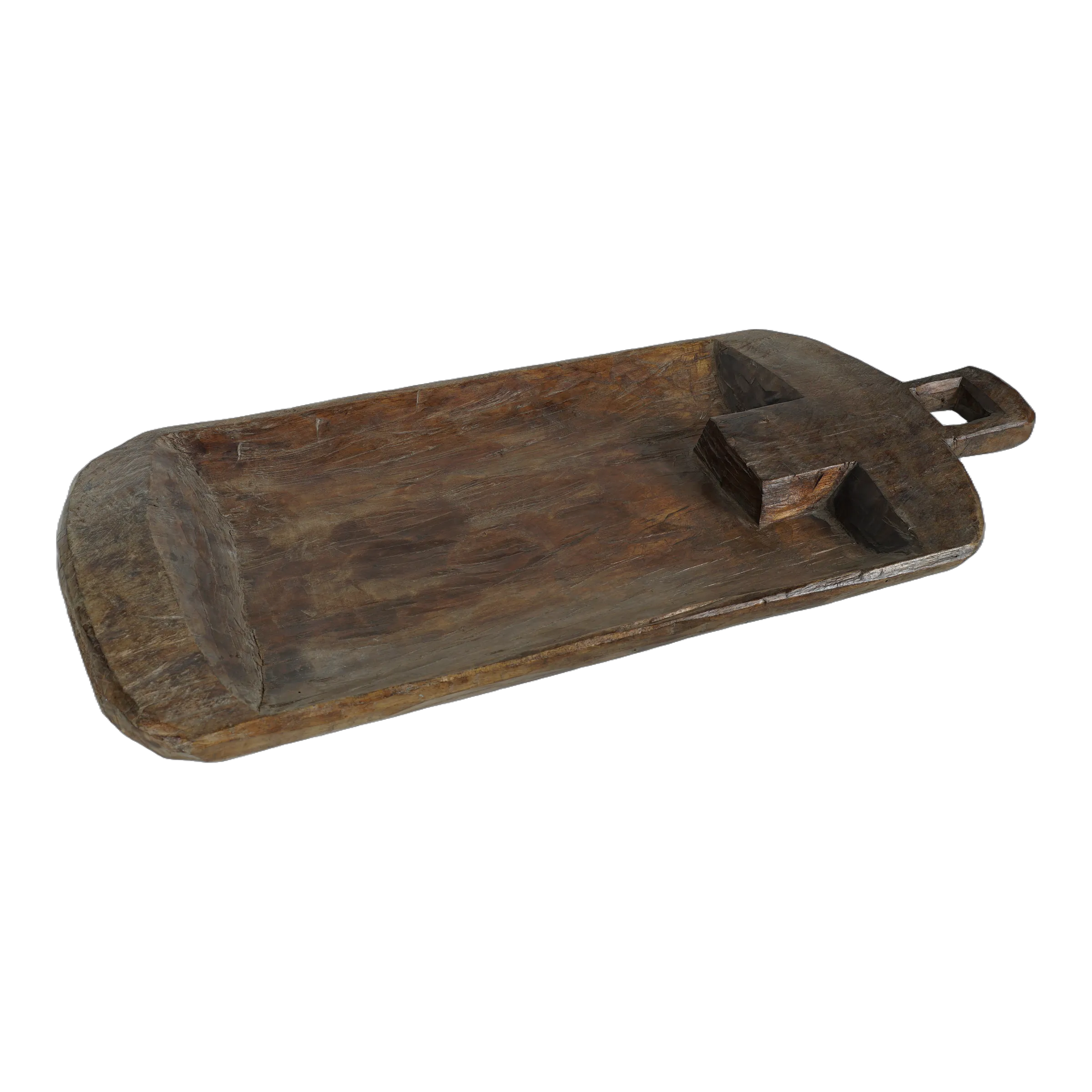 antique Naga wooden platter No. 1