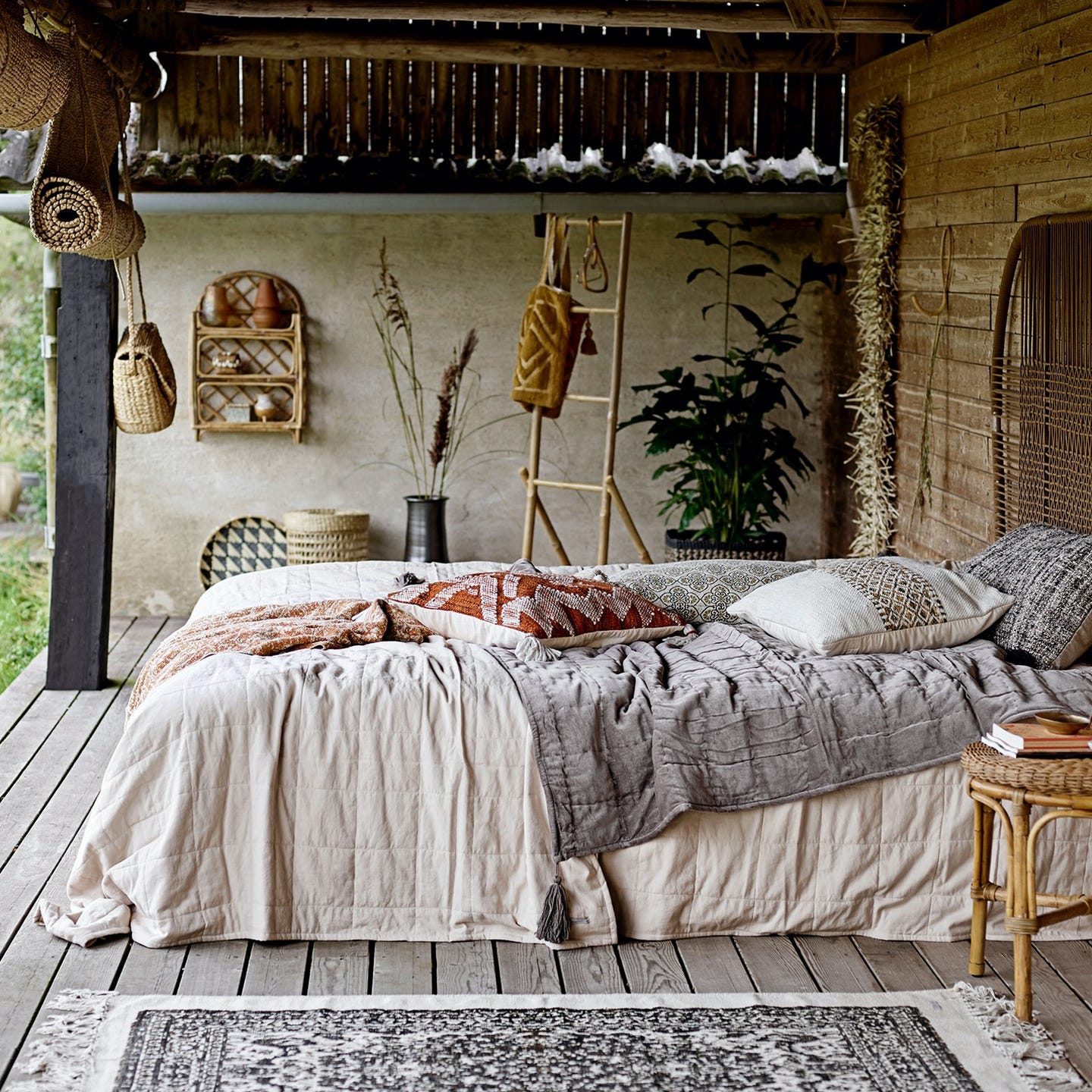 Kissen Wolle natur - Mo's Interior Art