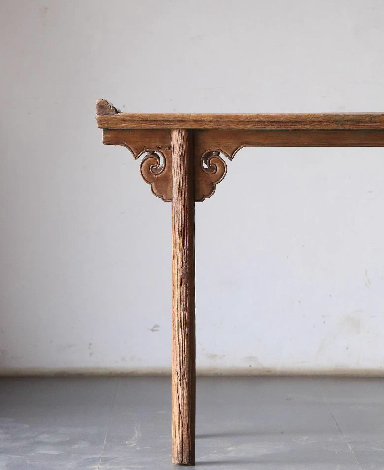 100 year old console table #2