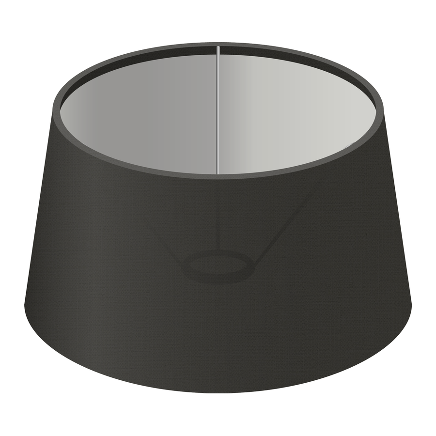table lamp bone inlay black/white