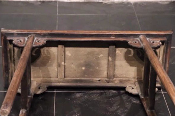 100 year old console table #3