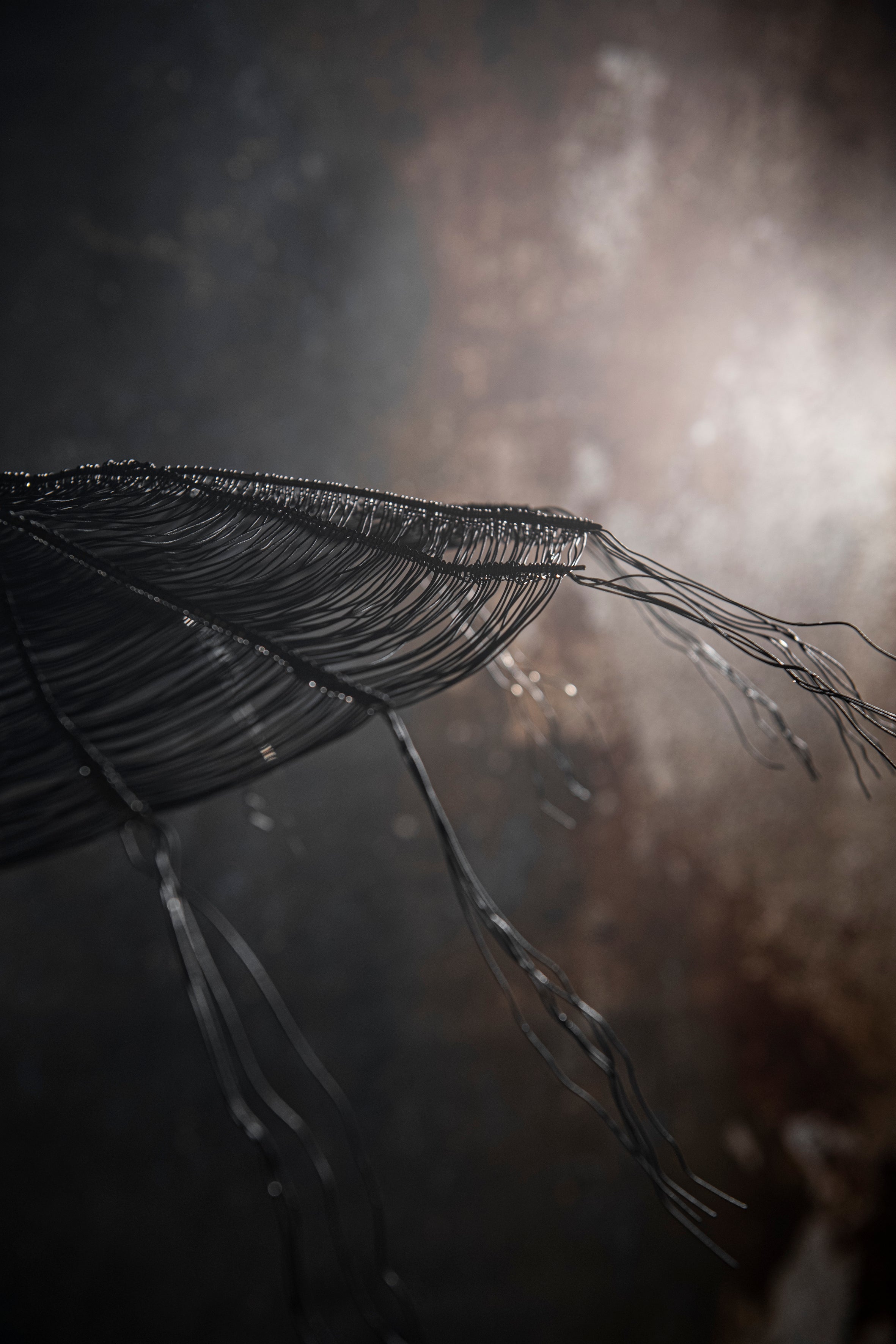 Suspension lamp Rhizome black
