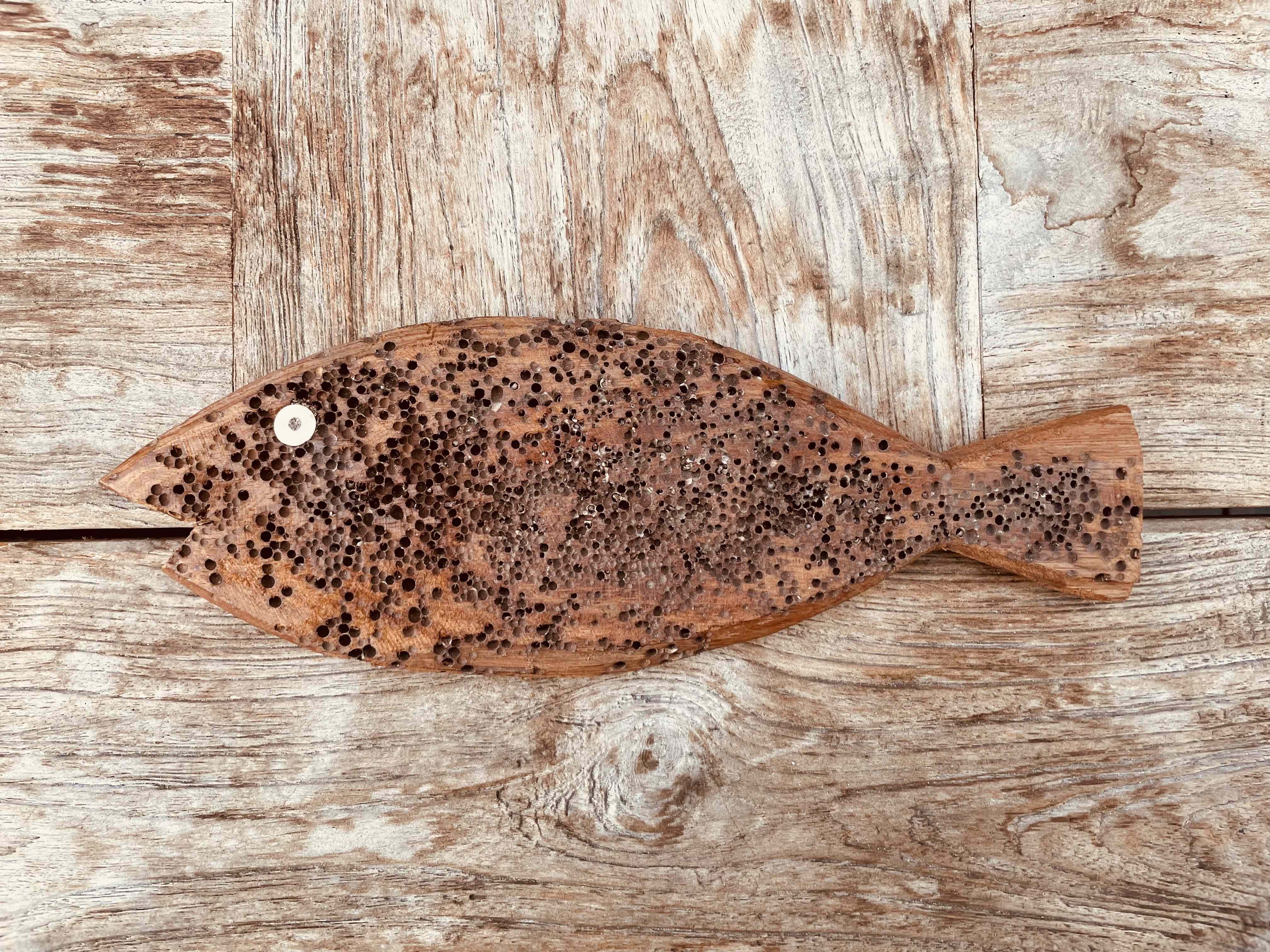 wooden fish Lamu #16