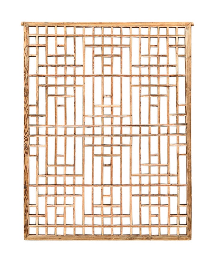 100 Jahre altes chinesisches Holz-Fenster #1