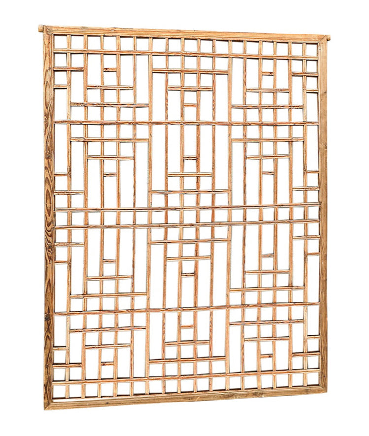 100 Jahre altes chinesisches Holz-Fenster #1