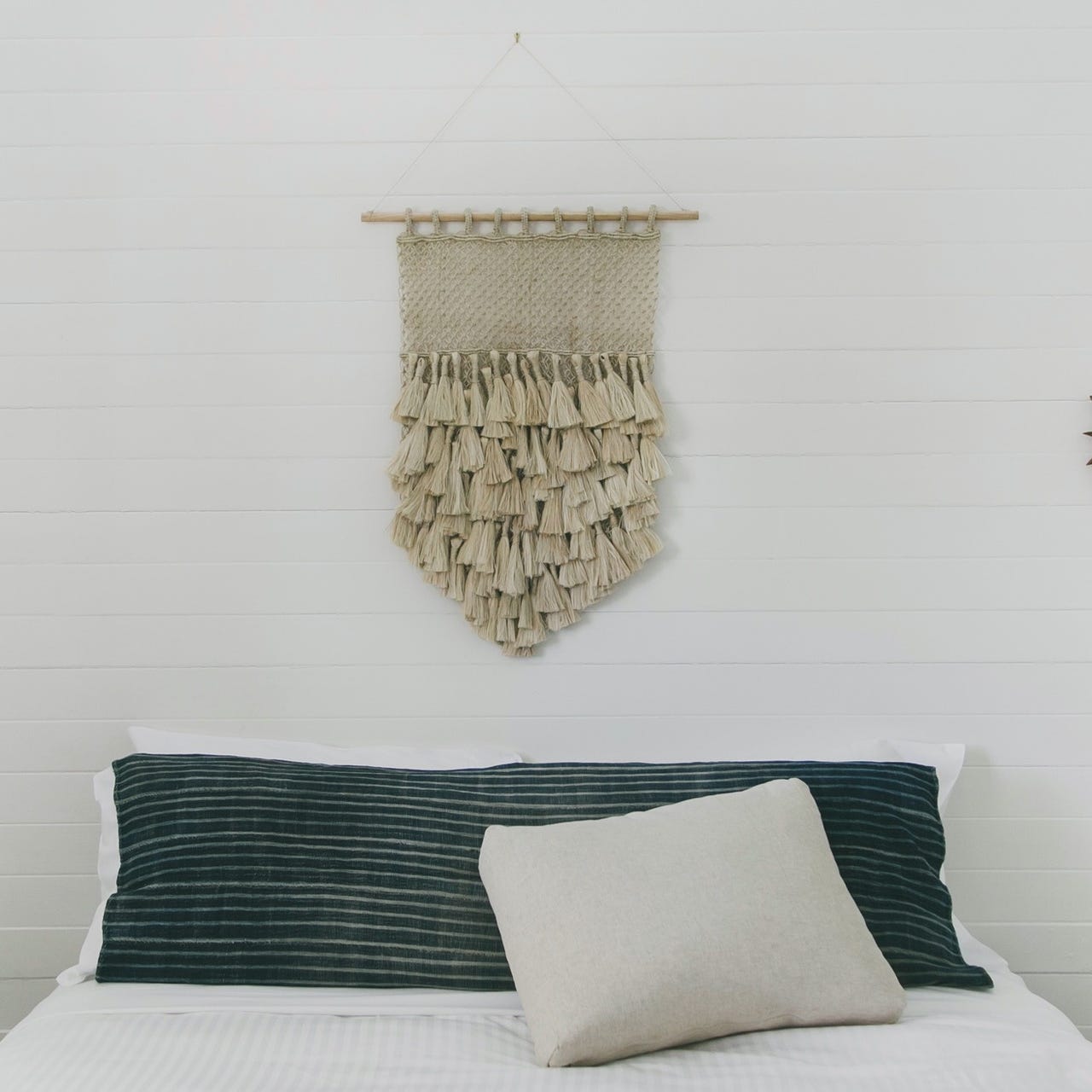 Wandteppich Jute Quasten - Mo's Interior Art