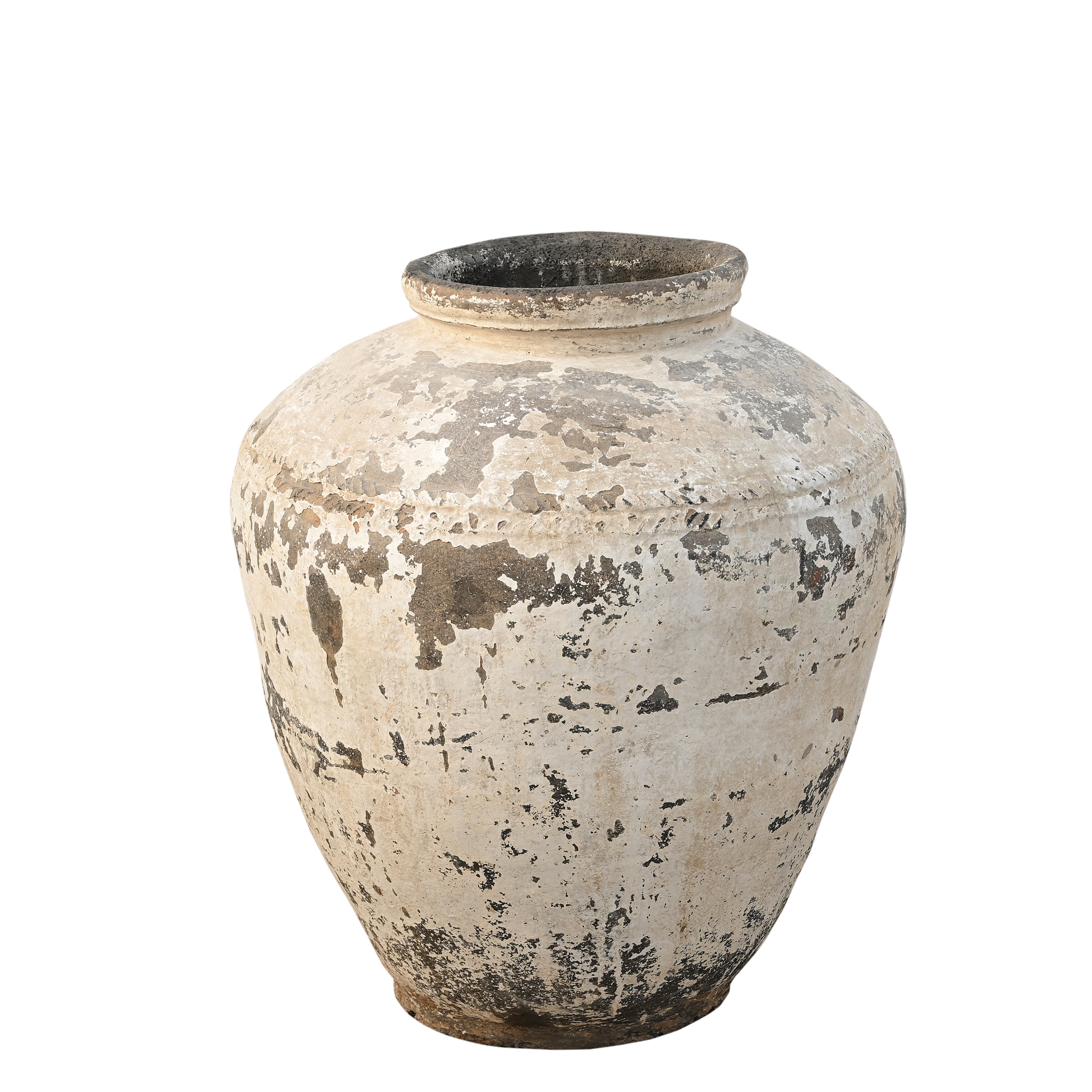 large Indian terracotta jar