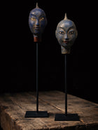 sculptural heads – collector’s pair