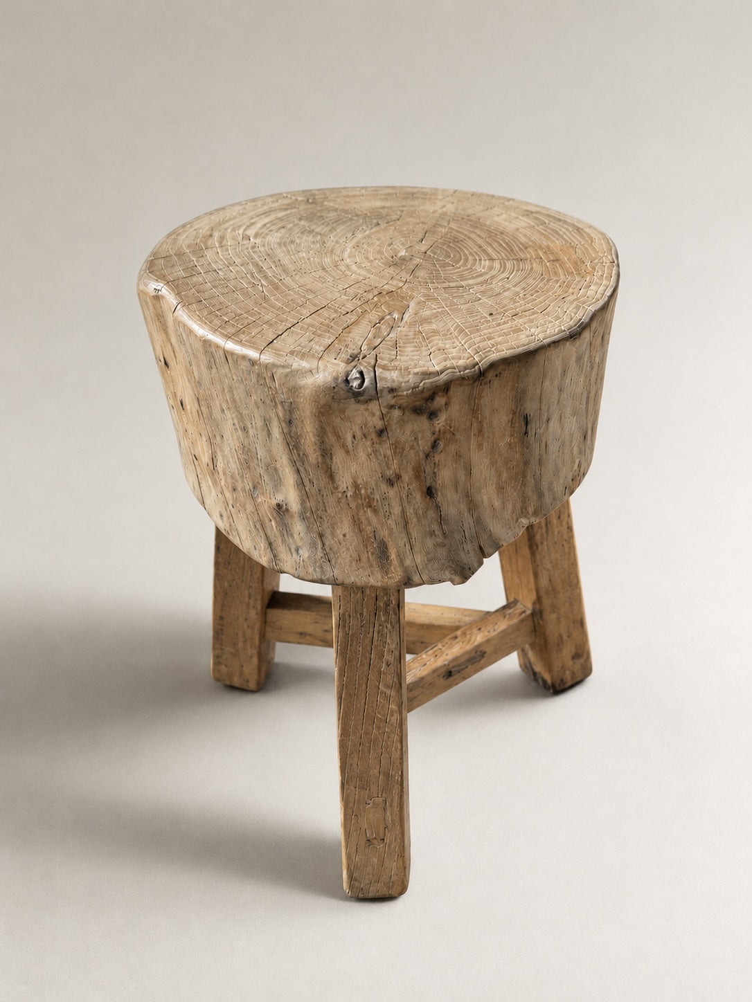 round block stool – No. 1