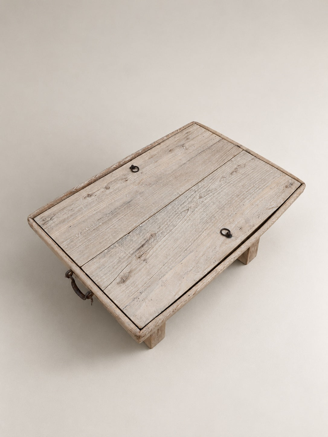 coffee table old feeding trough