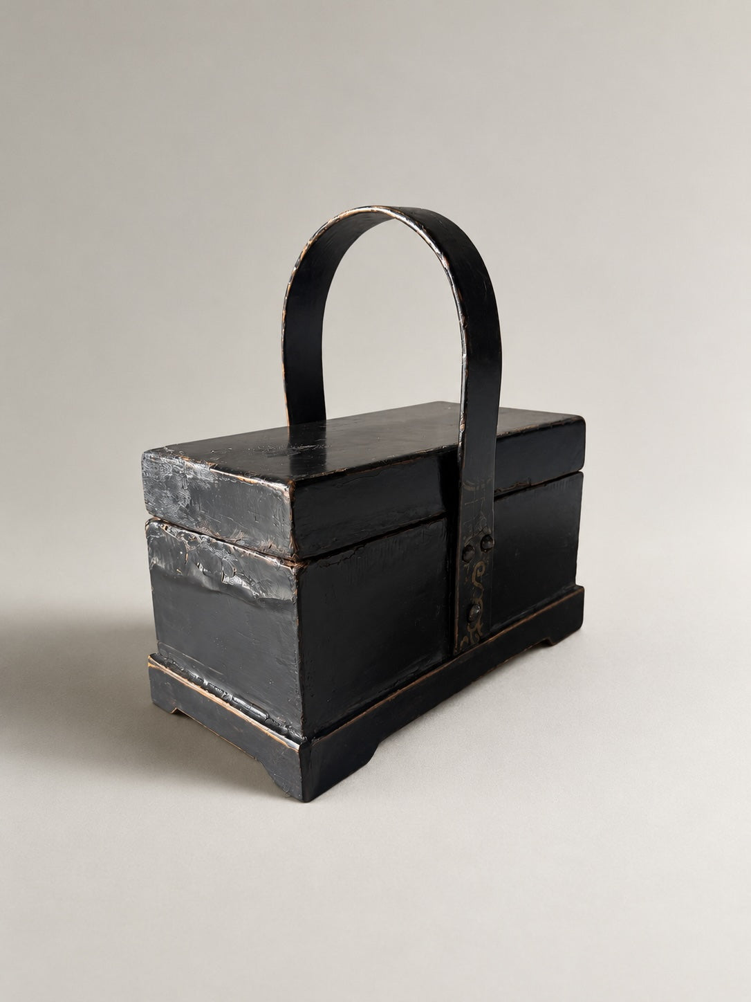 antique handled box