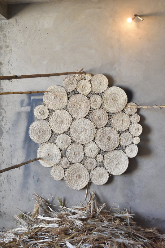 Palm fiber (wall) carpet