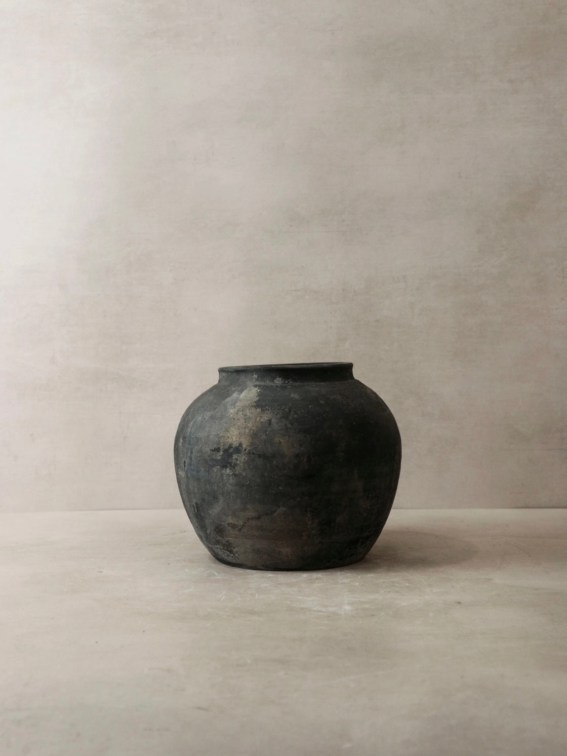 Old Chinese dark pot #5