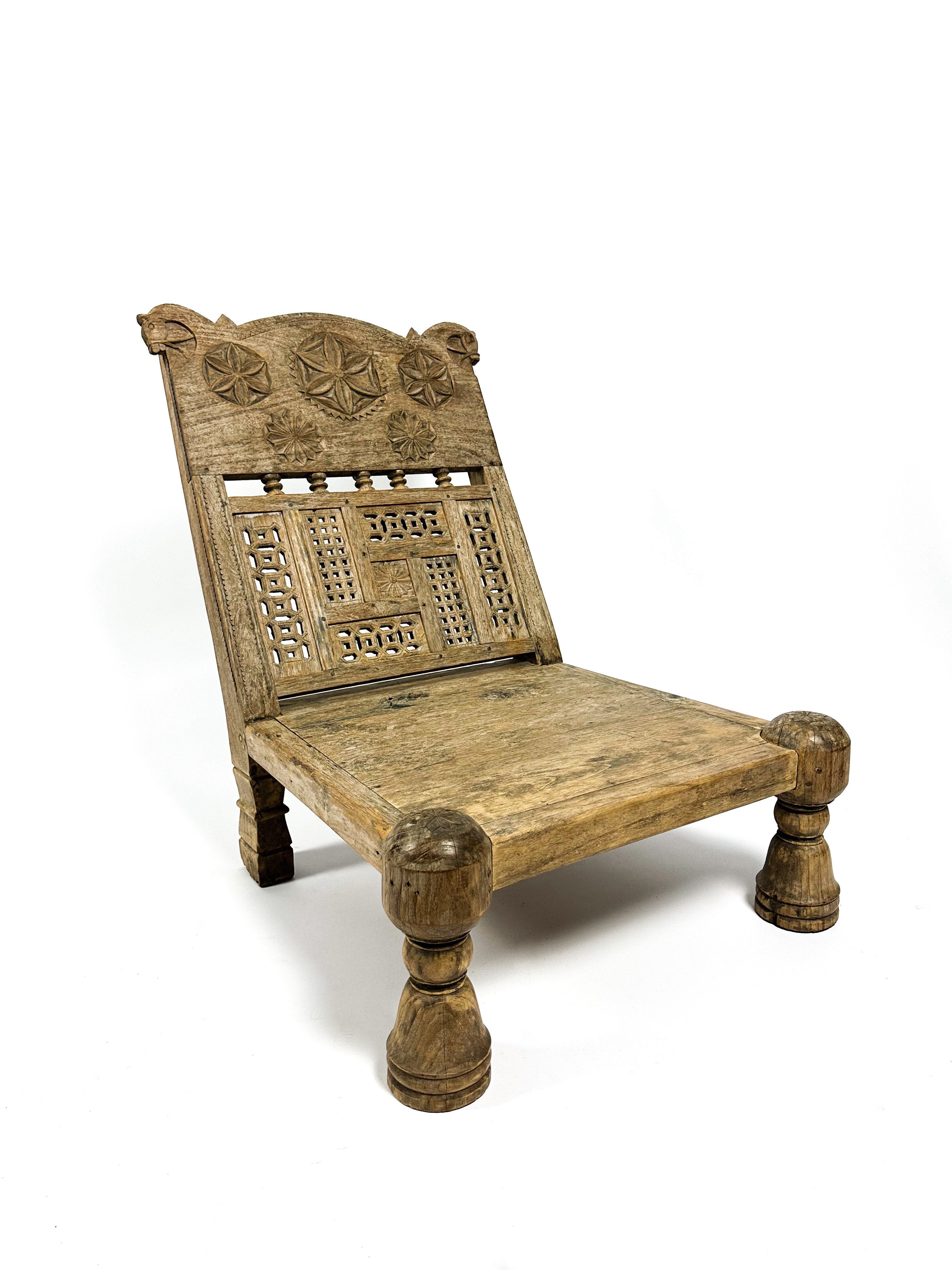 The old Lombok wooden chair
