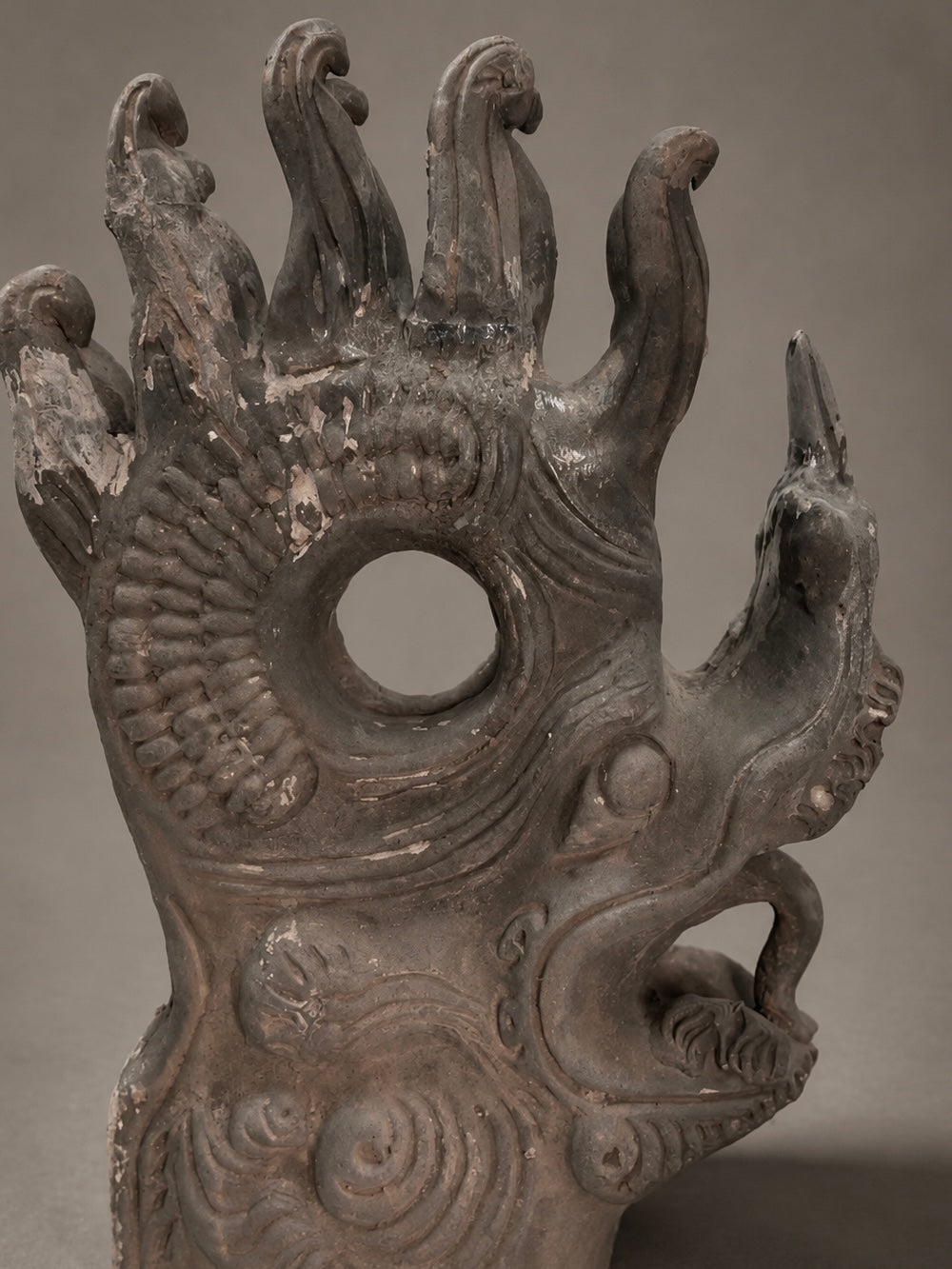 old Chinese rooftop statue – No. 2