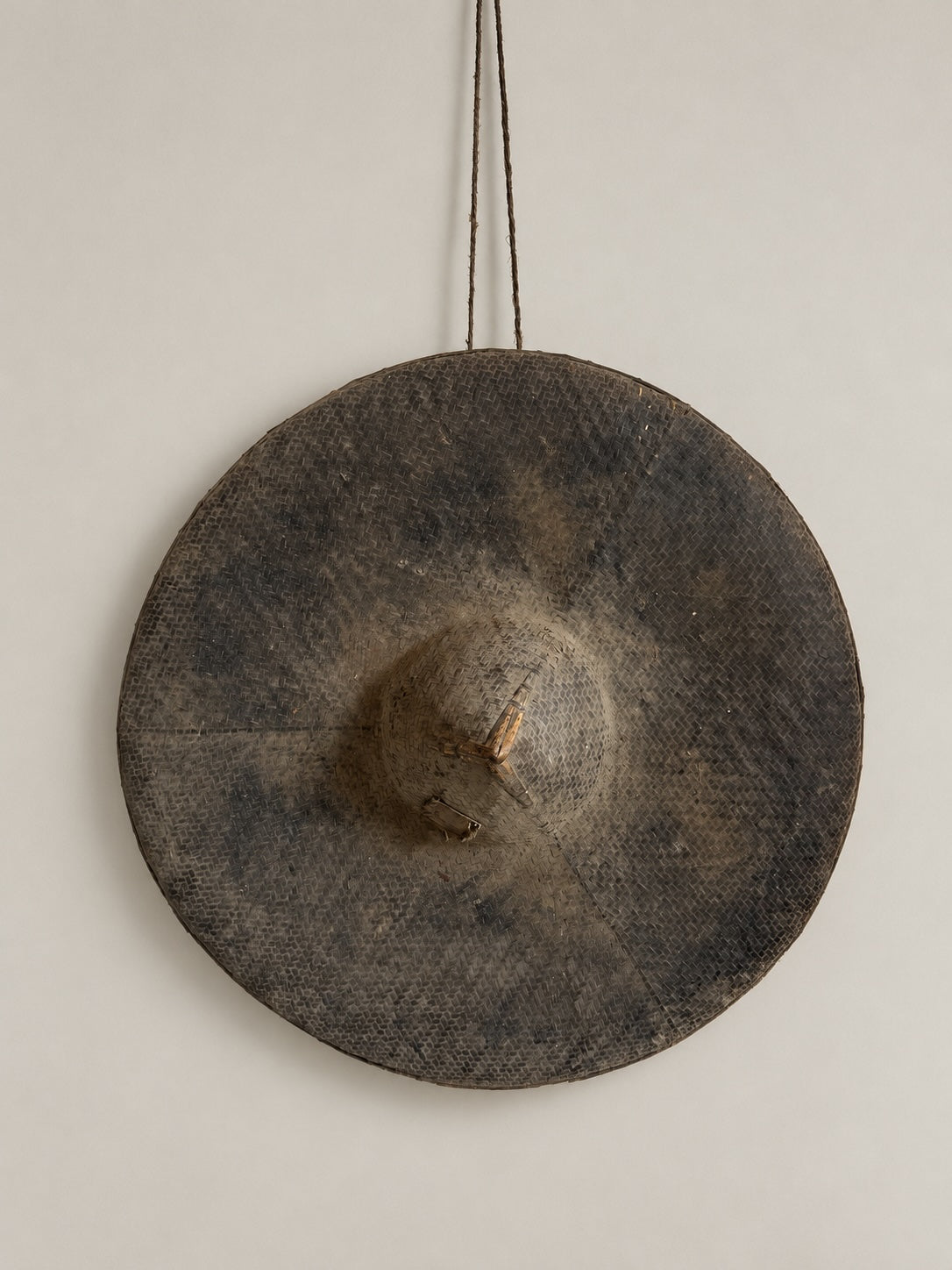 antique Chinese farmer's hat #2