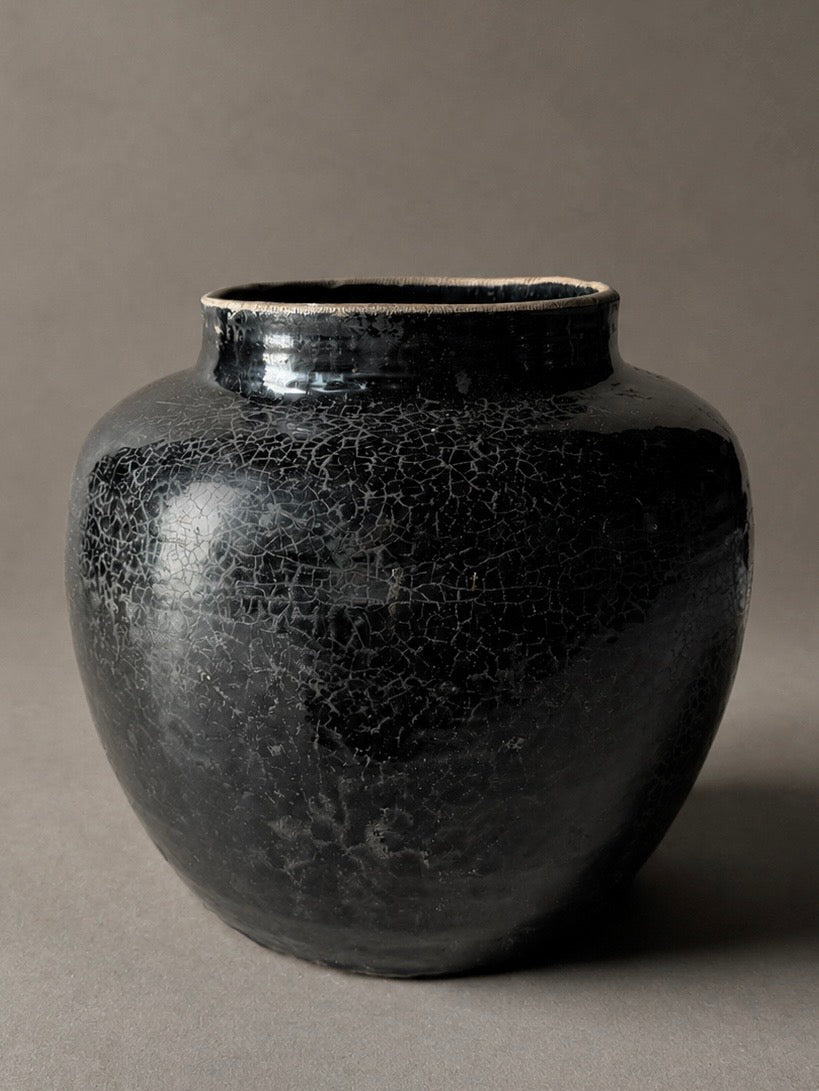 Shanxi black - large round vessel