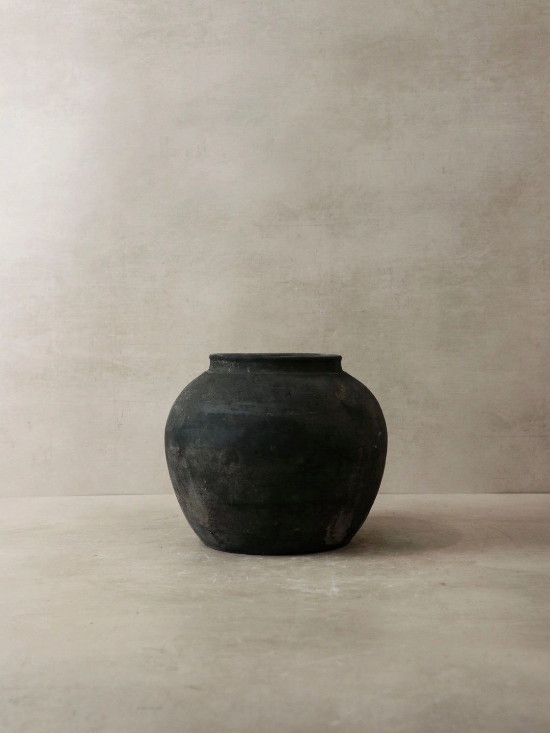 Old Chinese dark pot #5