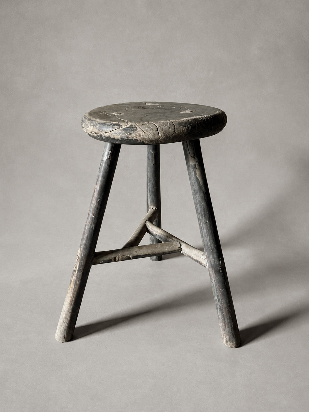 old Chinese round stool – No. 1