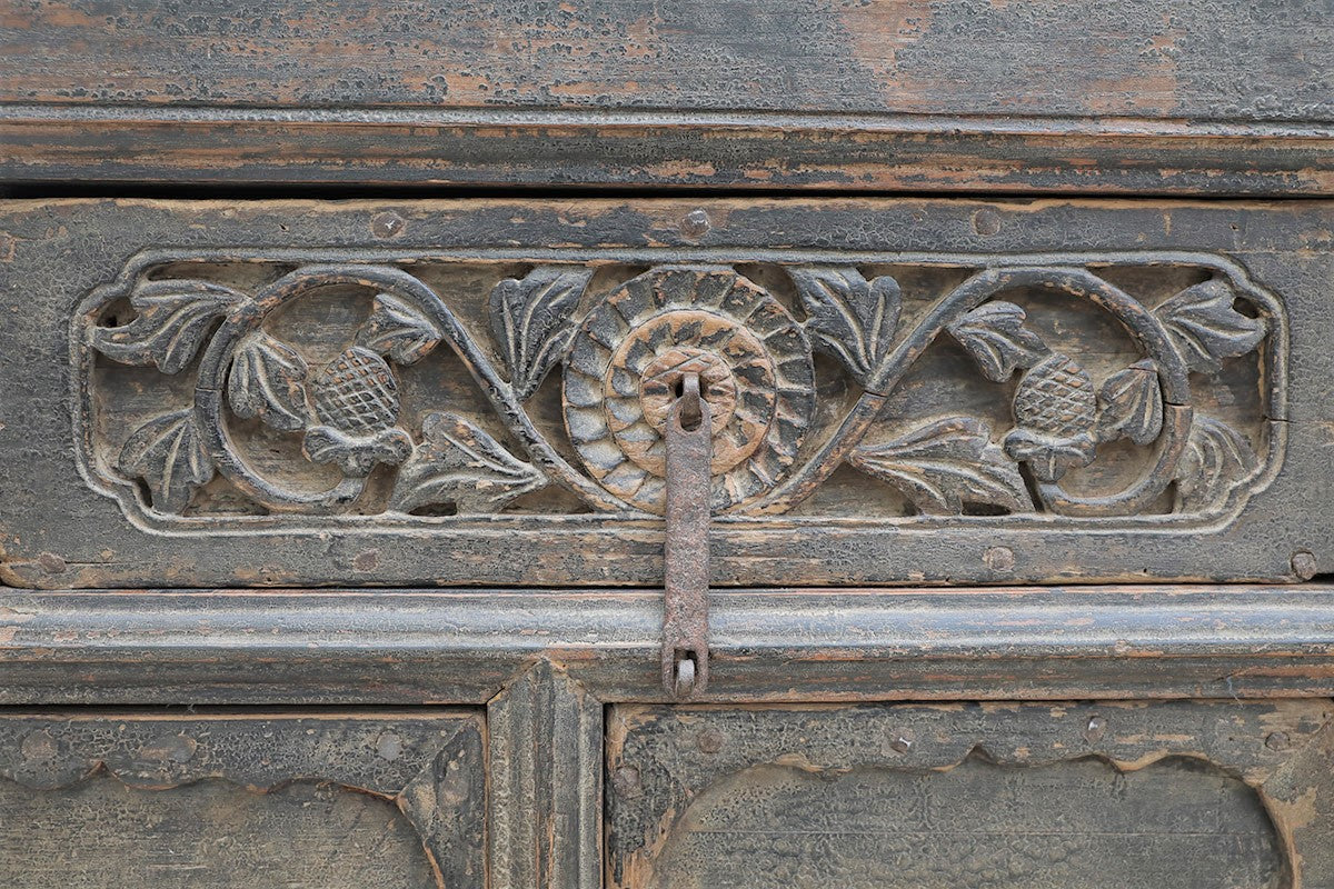 old Chinese statement sideboard