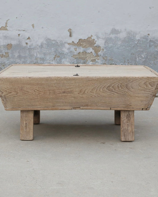 coffee table old feeding trough