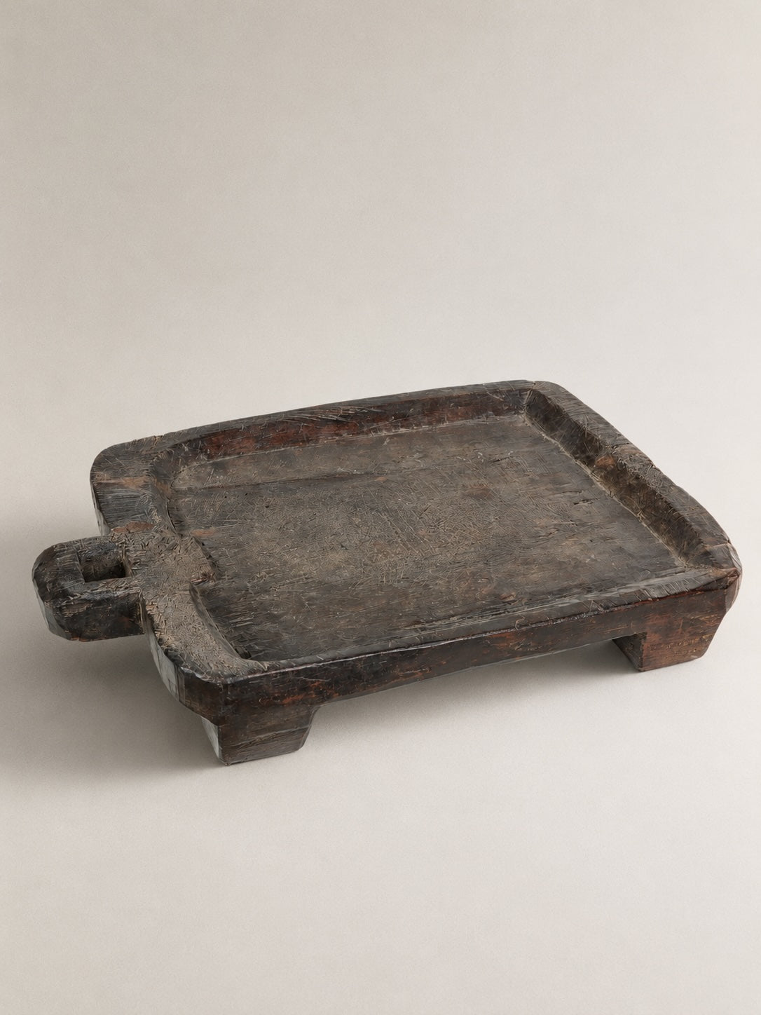 antique Naga wooden platter No. 2