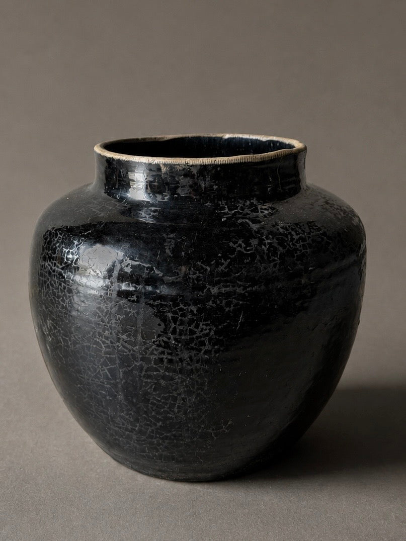 Shanxi black - large round vessel