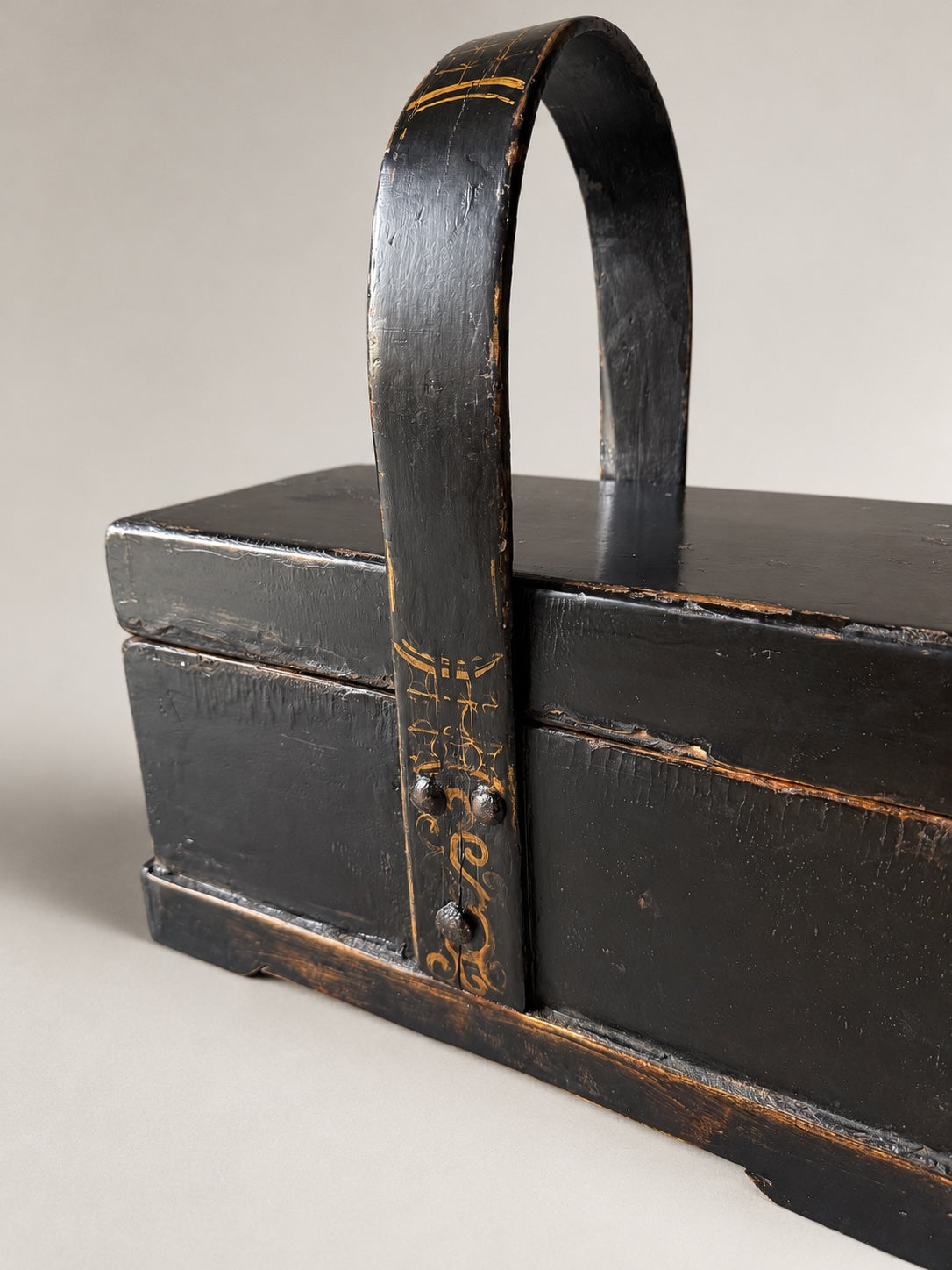 antique handled box