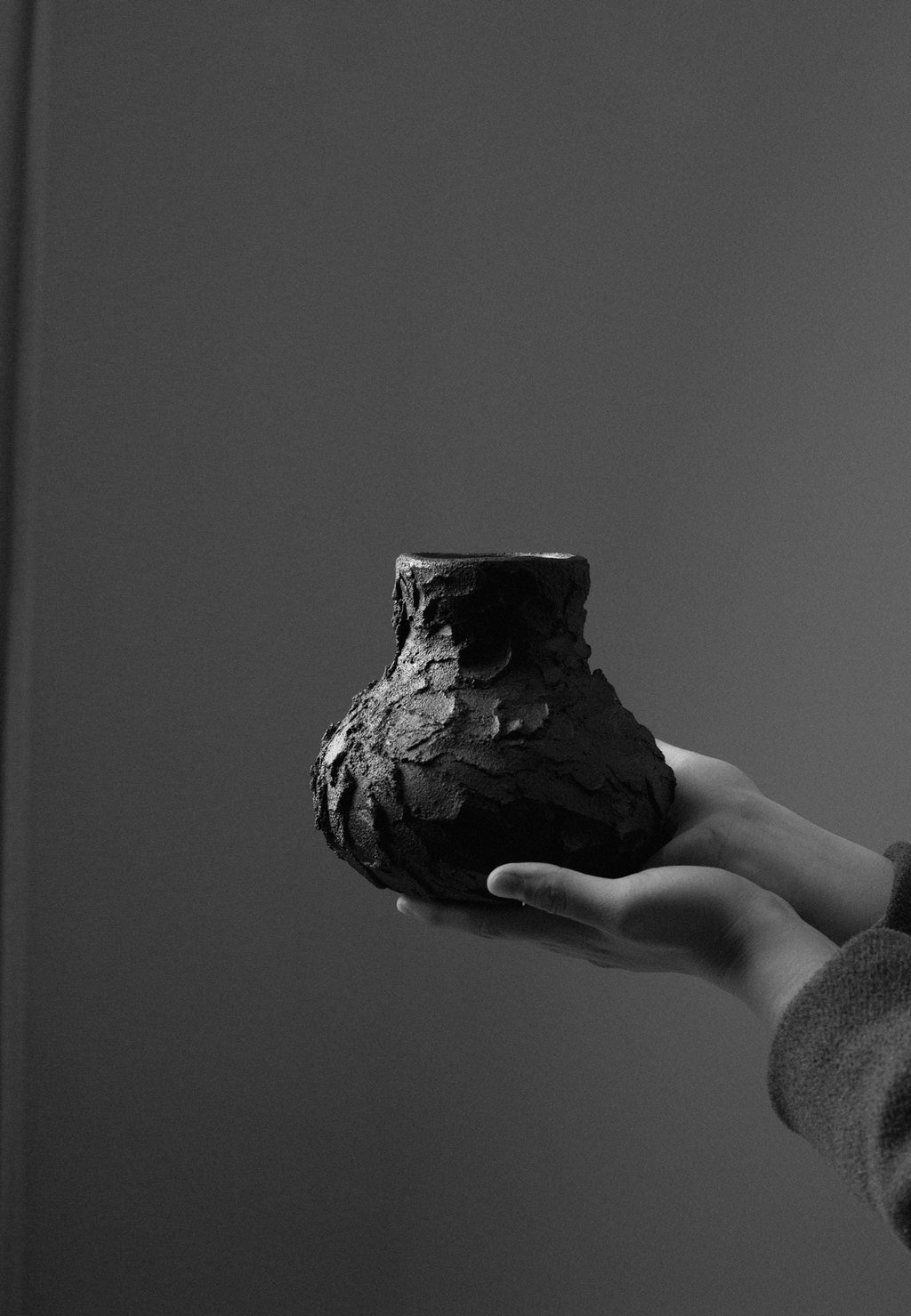 Vietnamese textured vase
