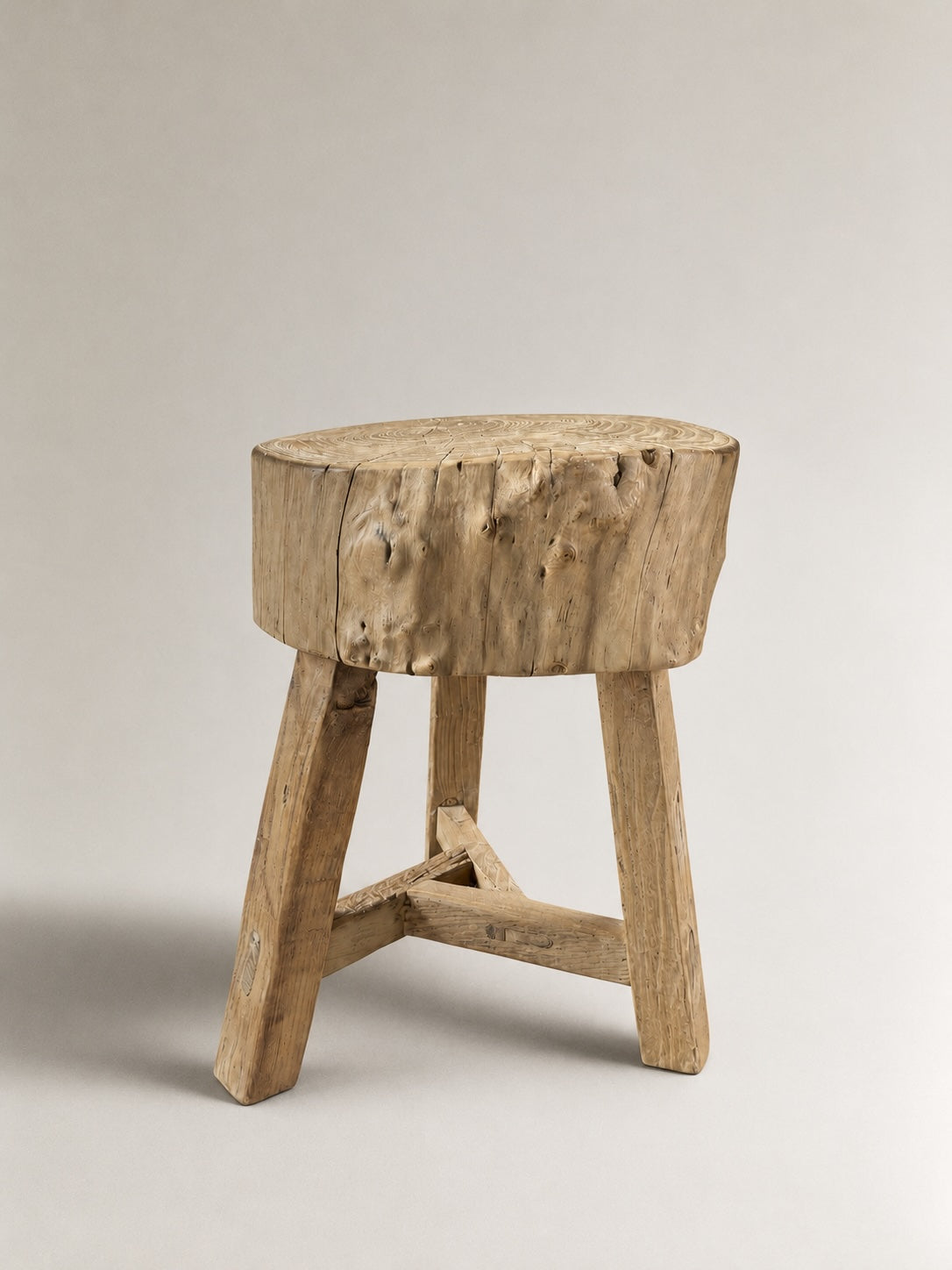 round block stool – No. 1
