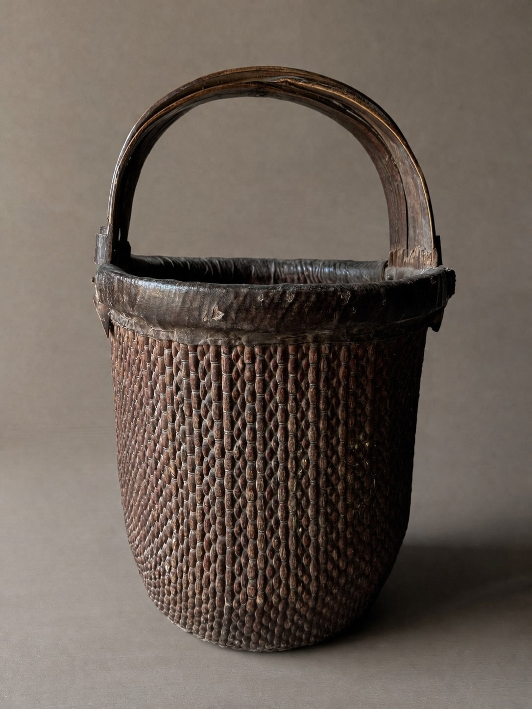 antique basket with handle - No. 2