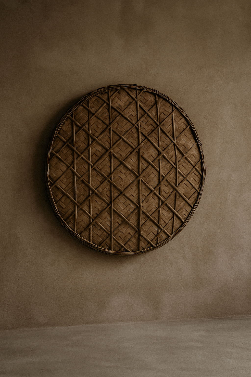 large Bamboo tea drying plate