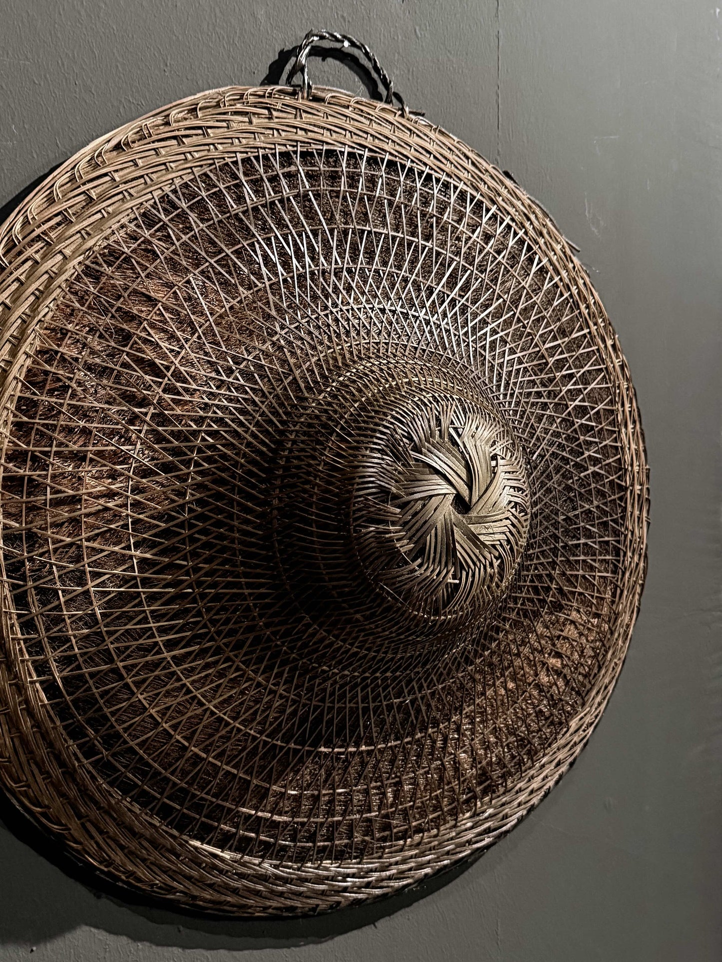 handmade Chinese bamboo hat