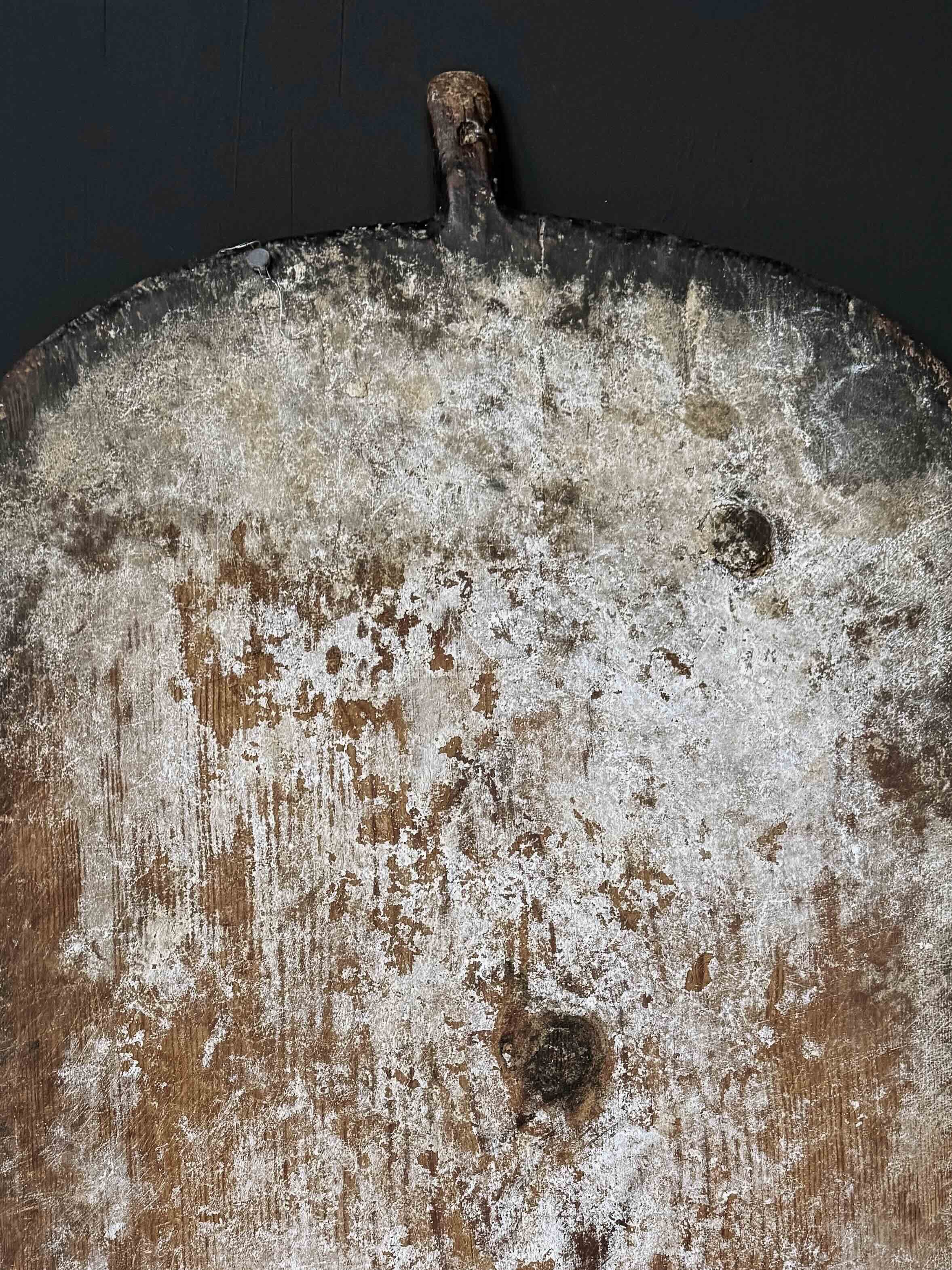 large antique Turkish bread board