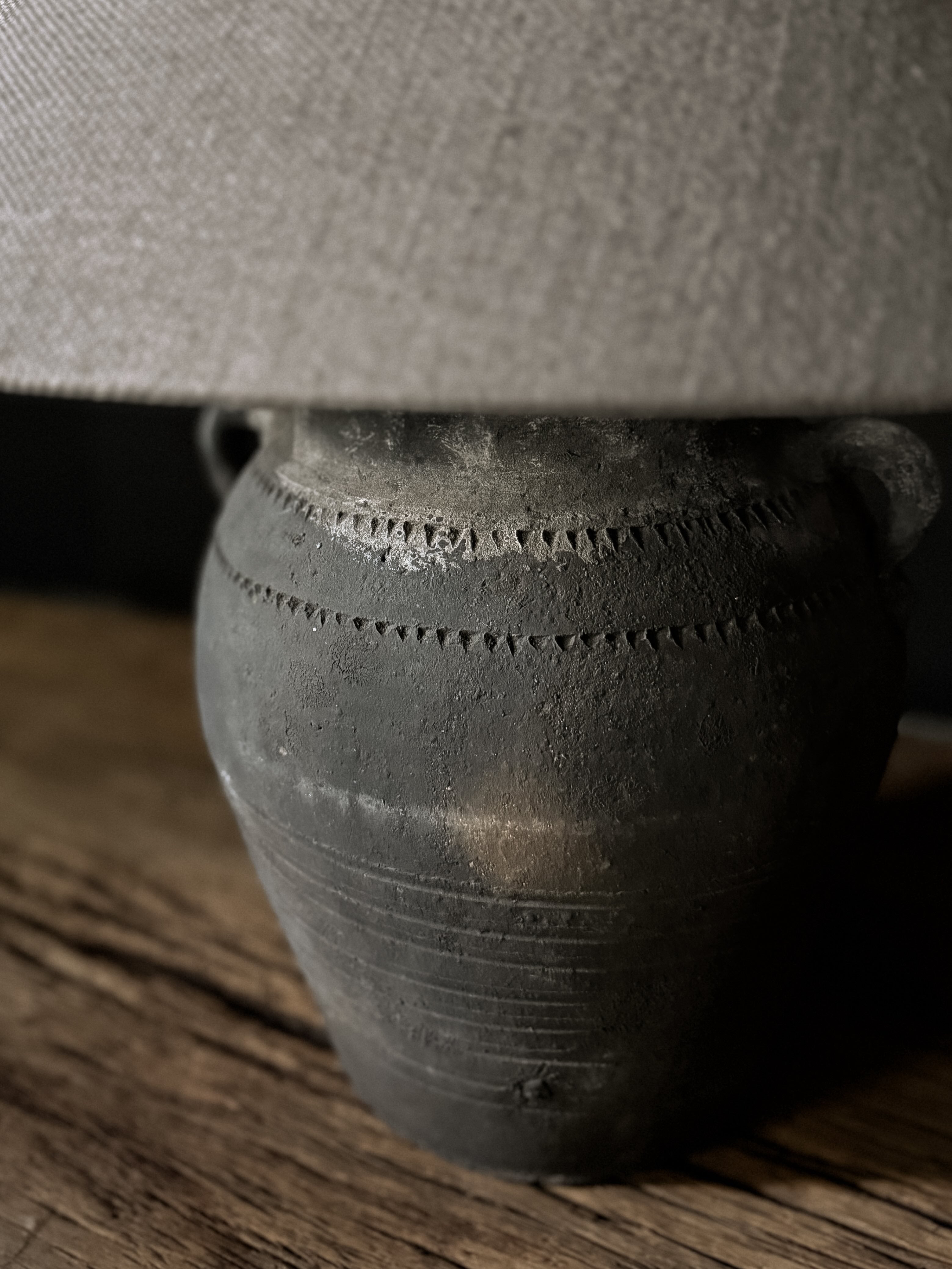 table lamp raw Chinese jar #4