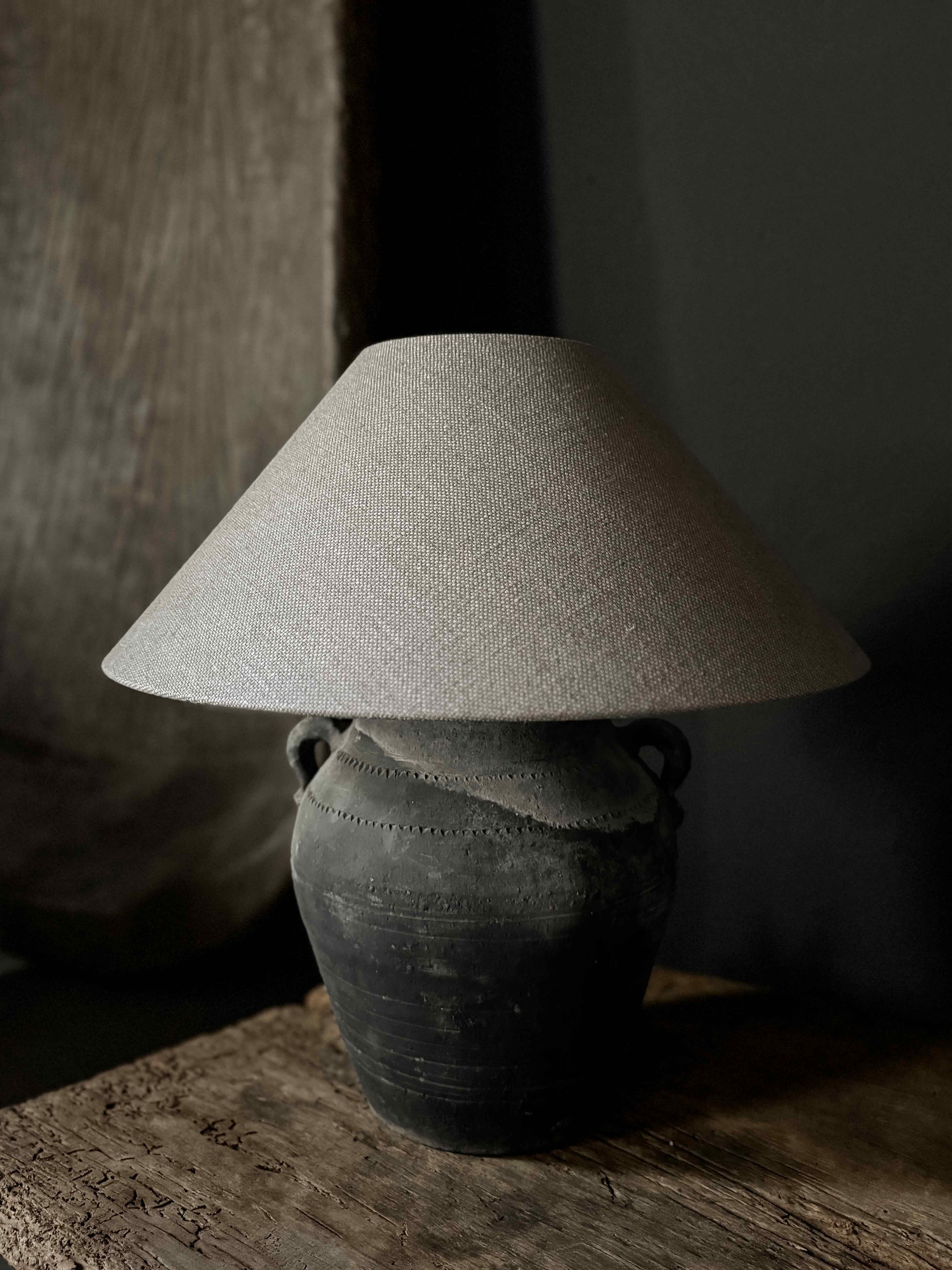 table lamp raw Chinese jar #3