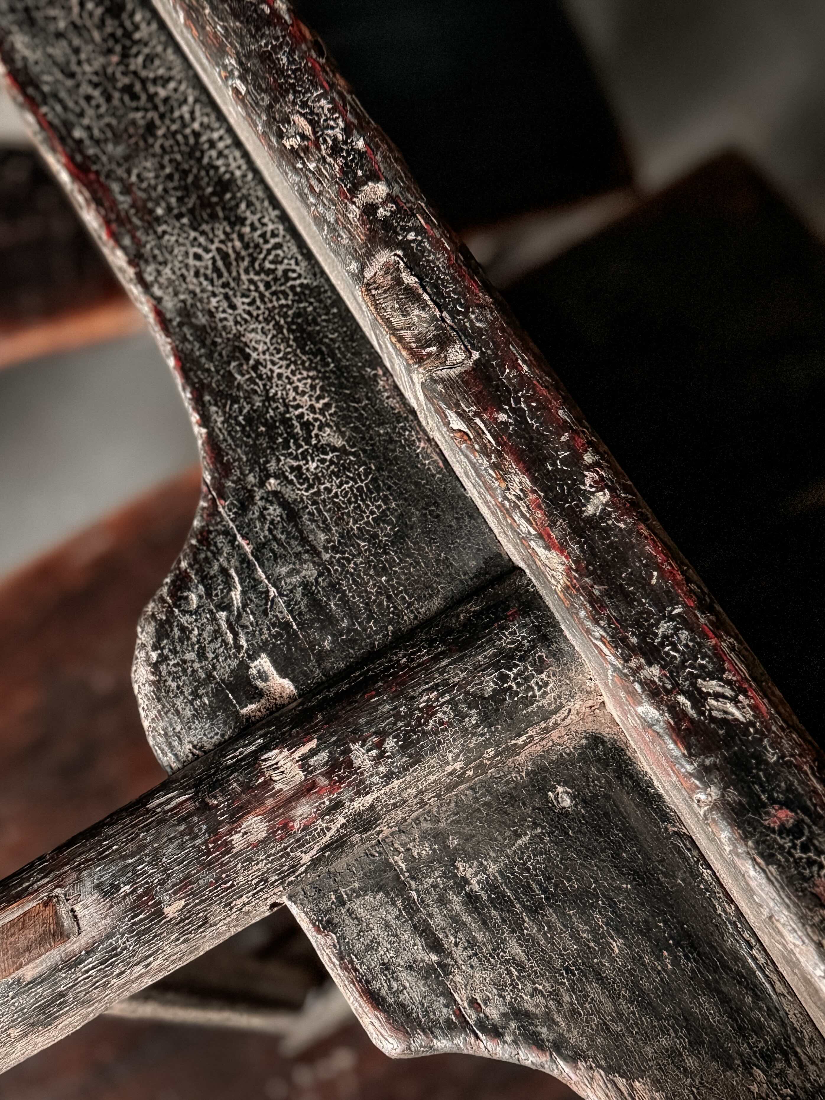 Kang table black patina