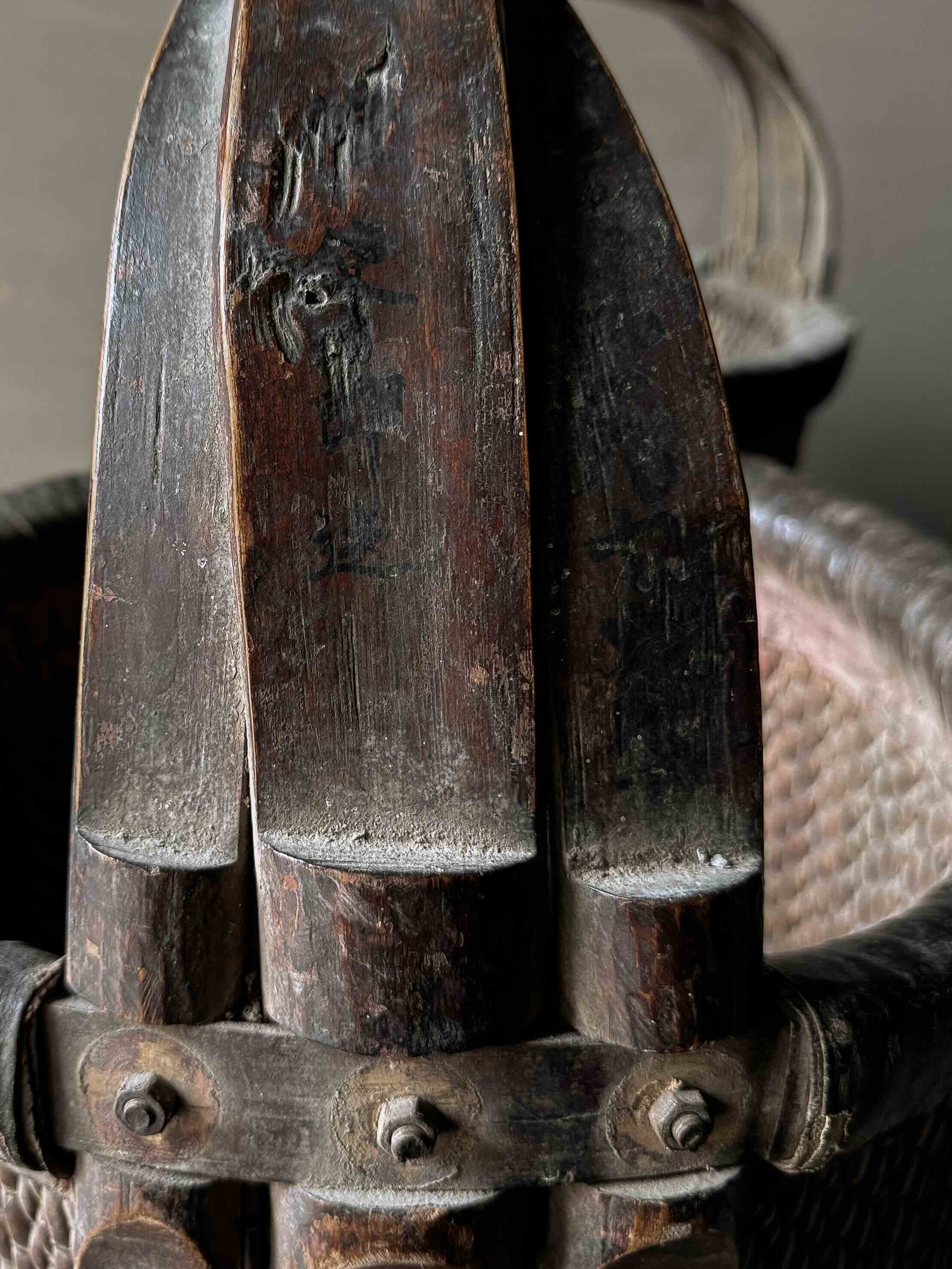 antique basket with handle - No. 2