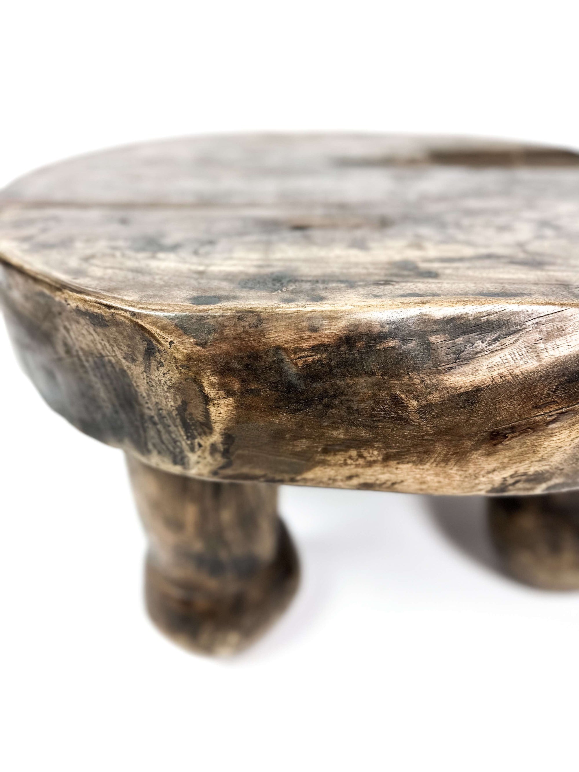 The teak ball coffee table