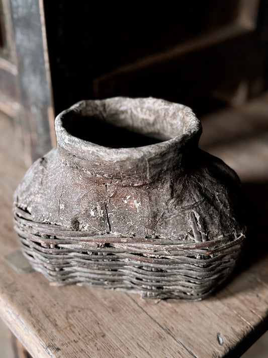 old mini loam basket