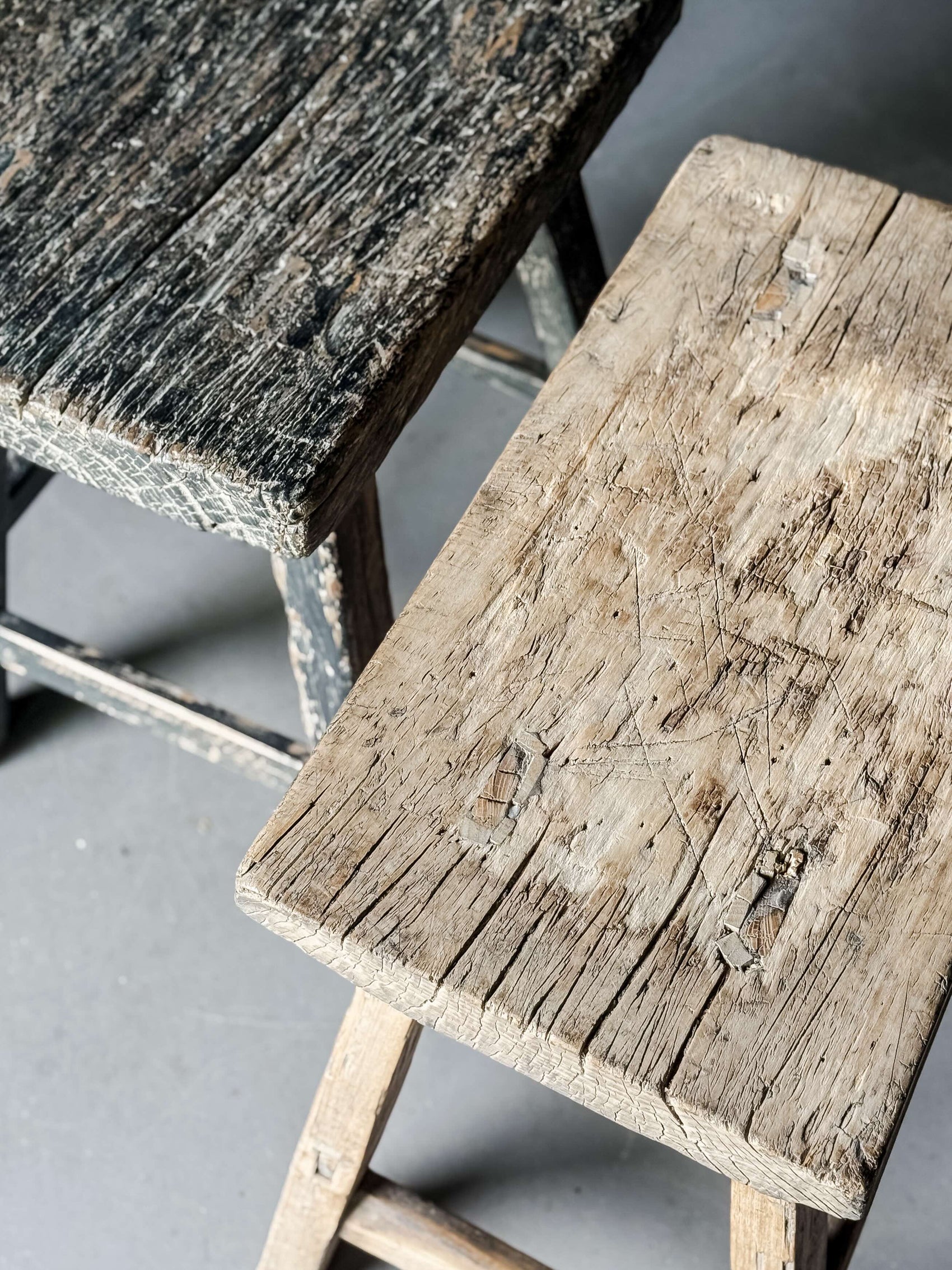 antique Chinese stools xl