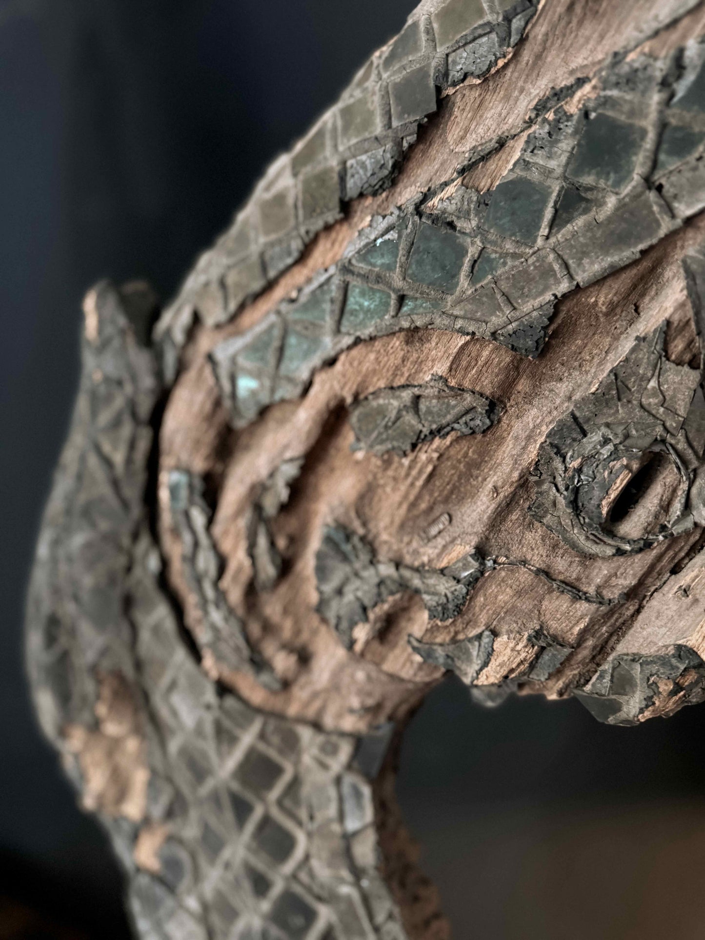 pair of antique Burmese chofas