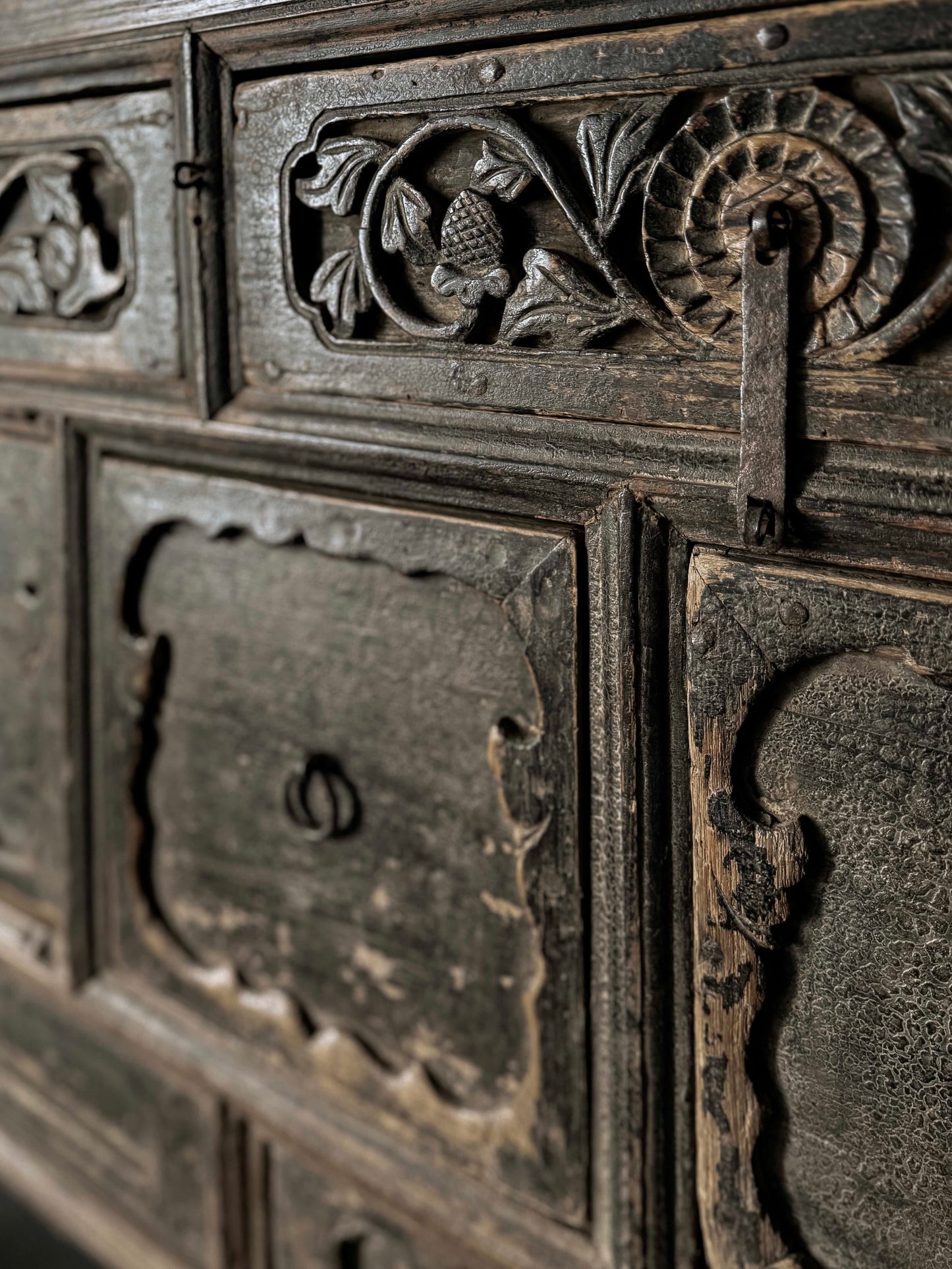 old Chinese signature sideboard