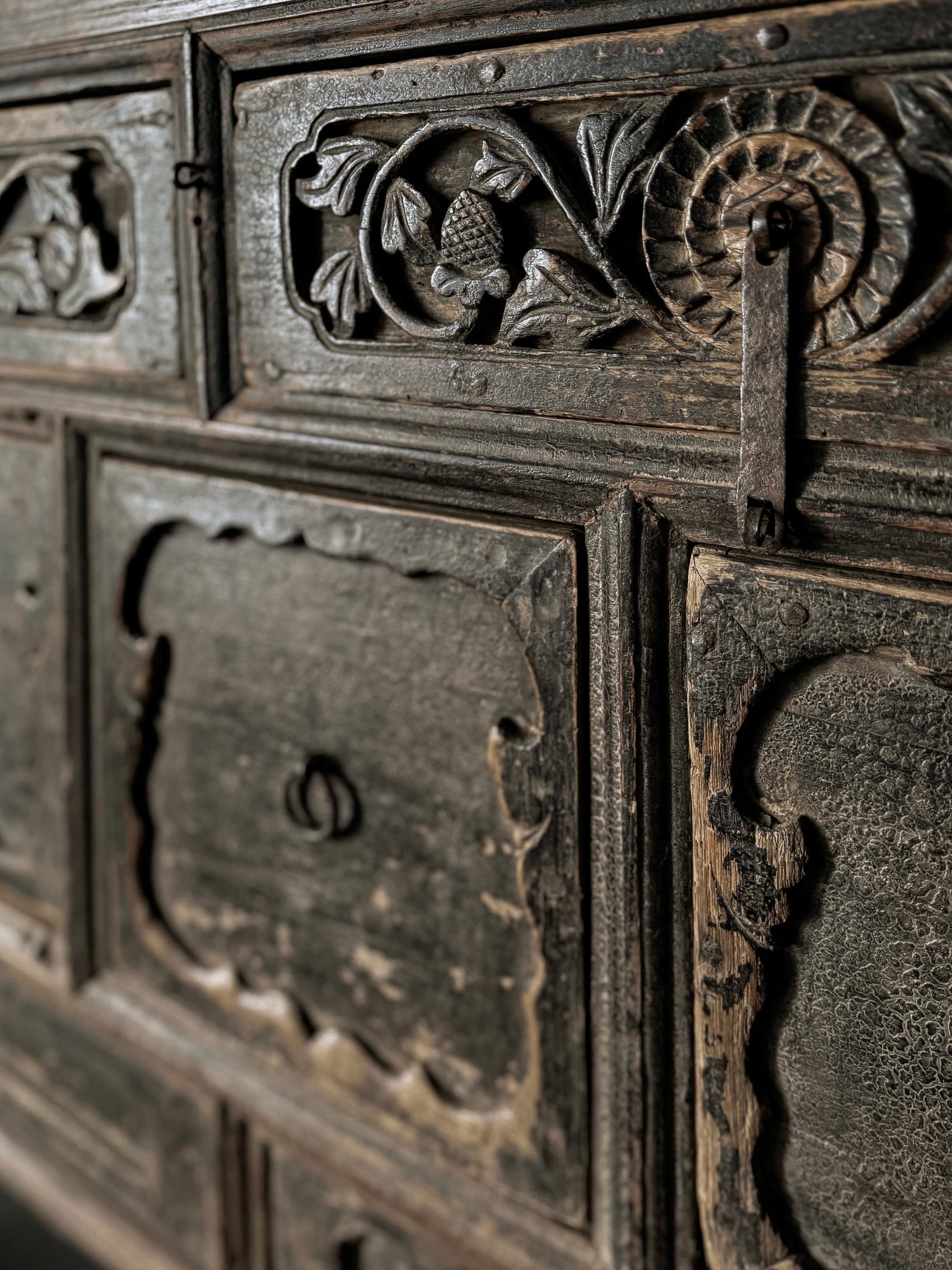 old Chinese signature sideboard