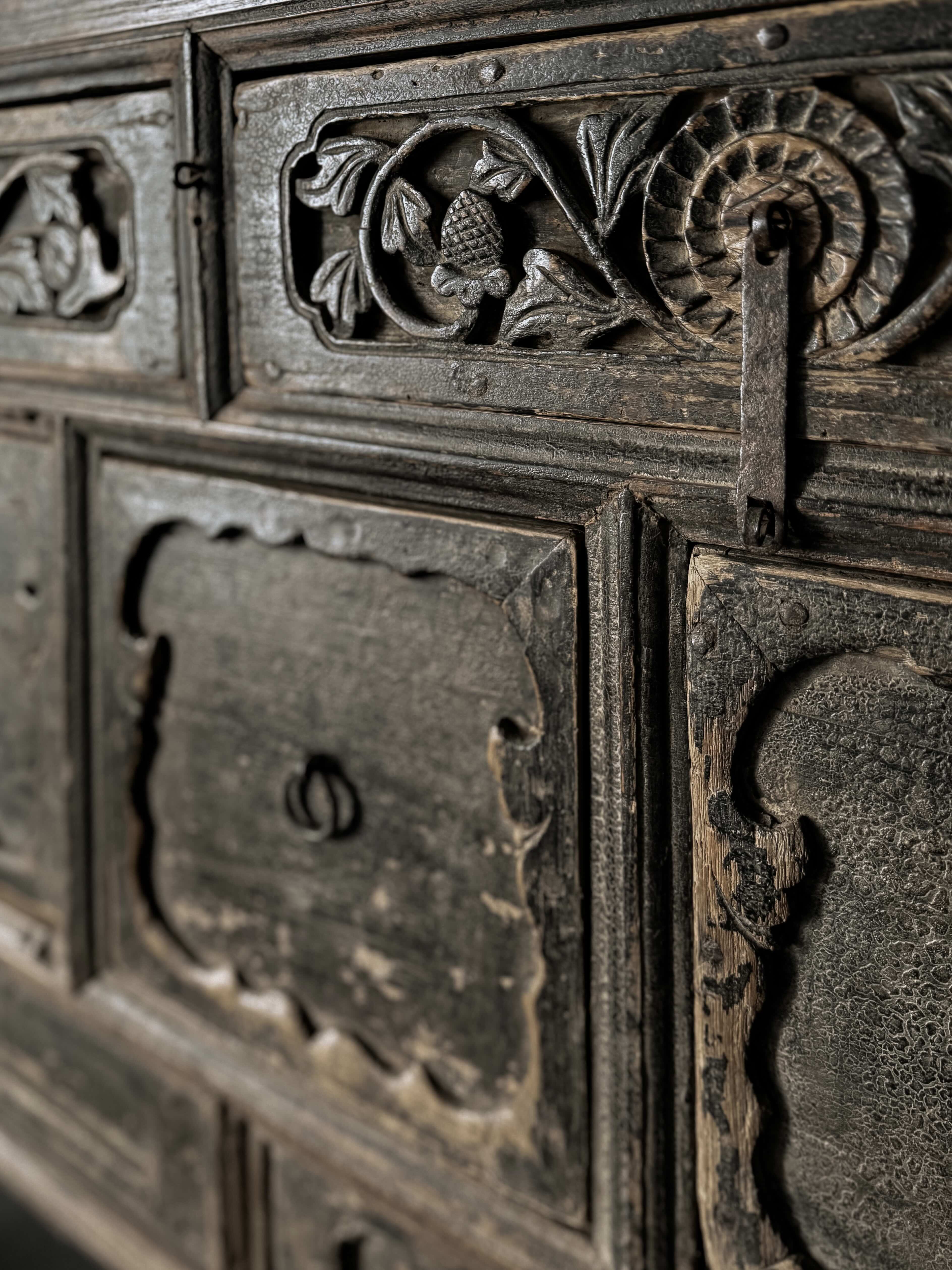 old Chinese signature sideboard