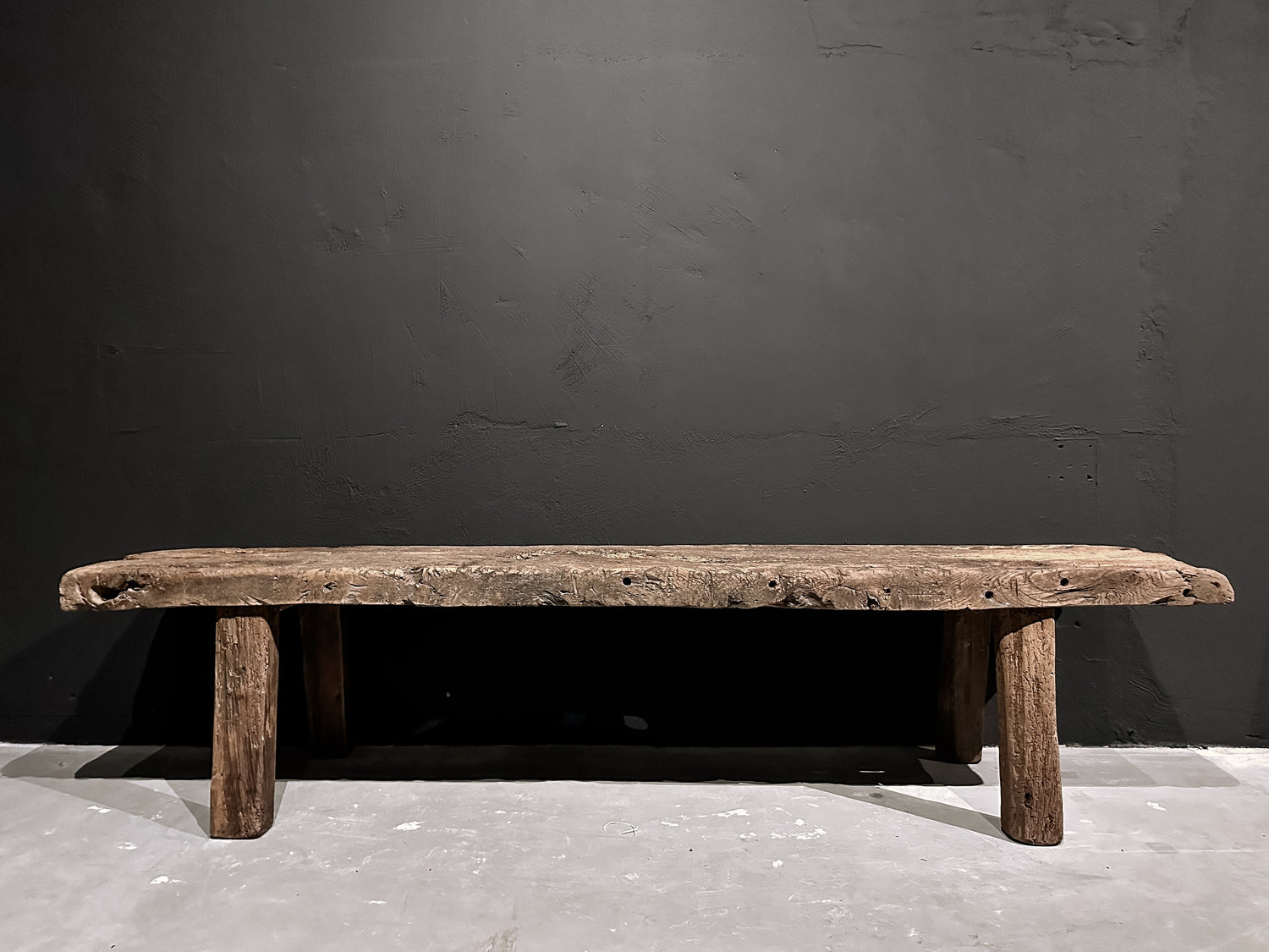 antique Portuguese bench