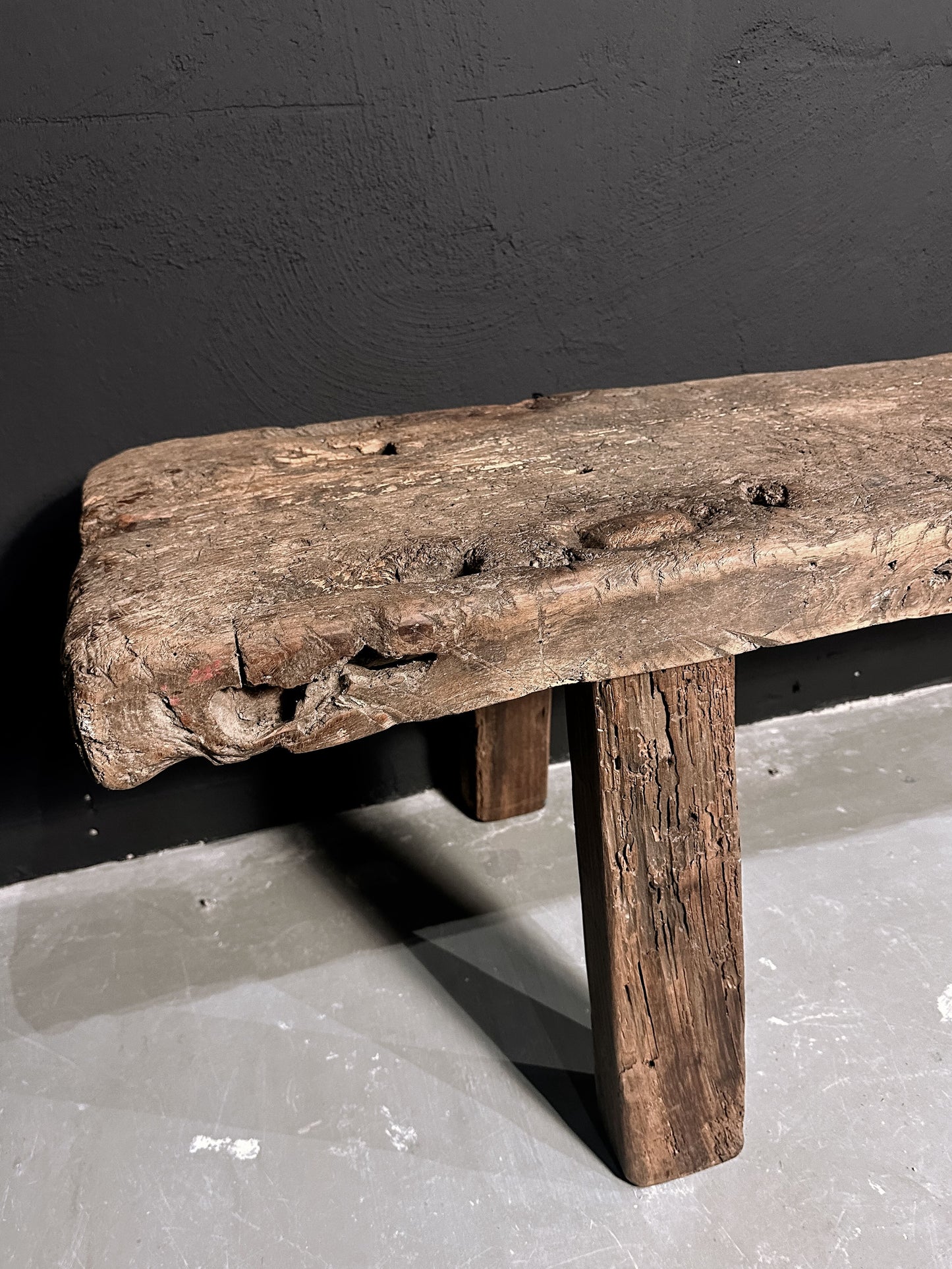 antique Portuguese bench