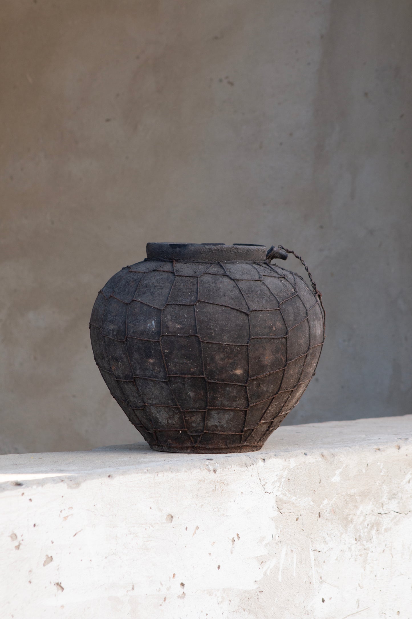 antique signature pot #4