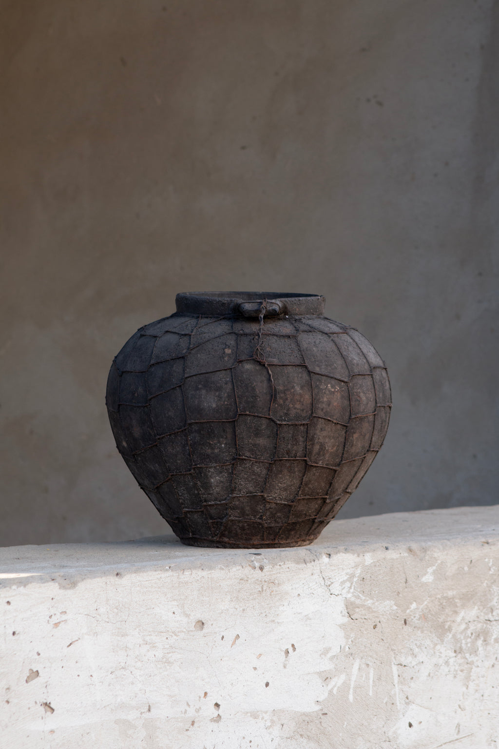 antique signature pot #4