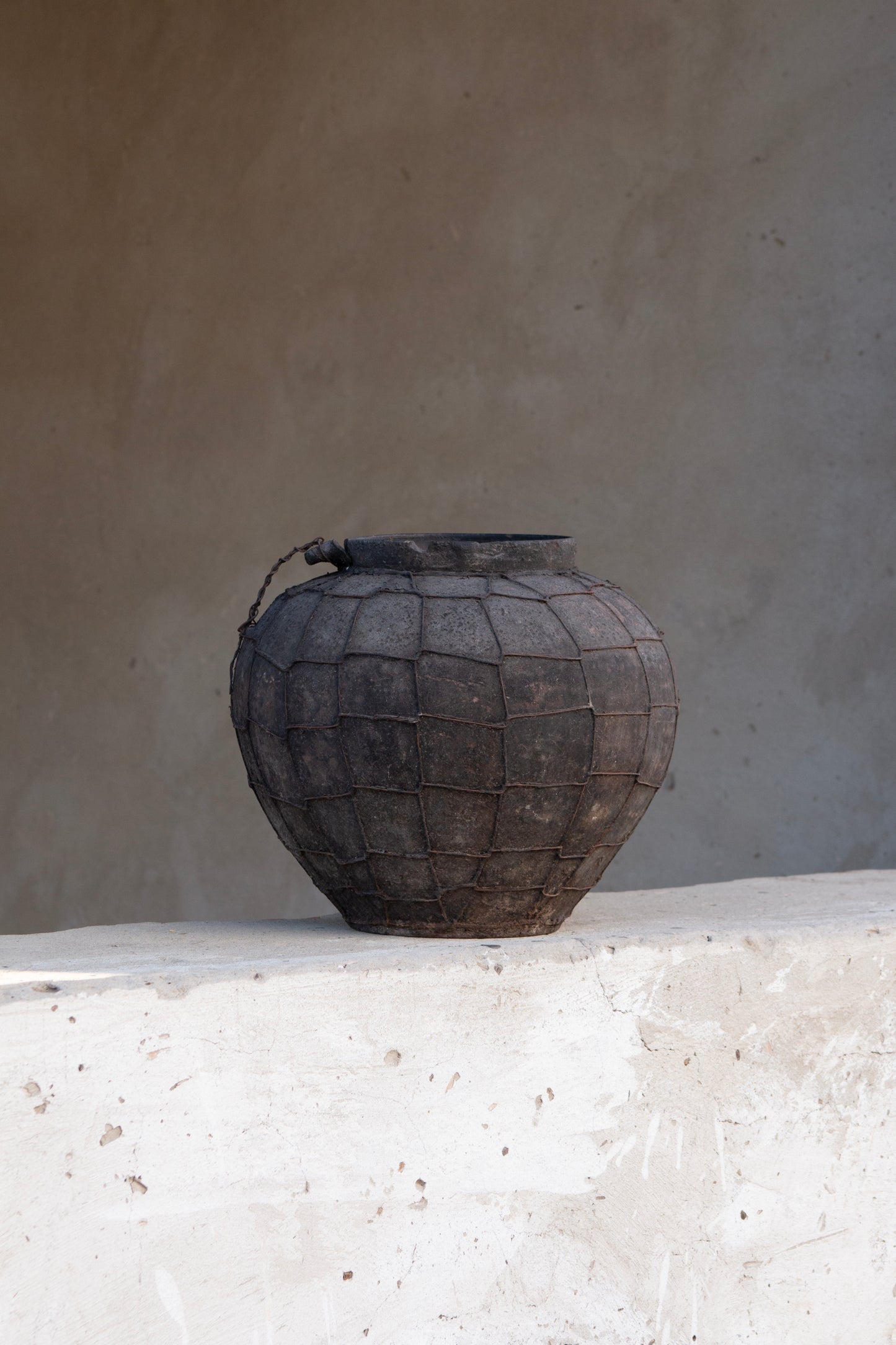 antique signature pot #4